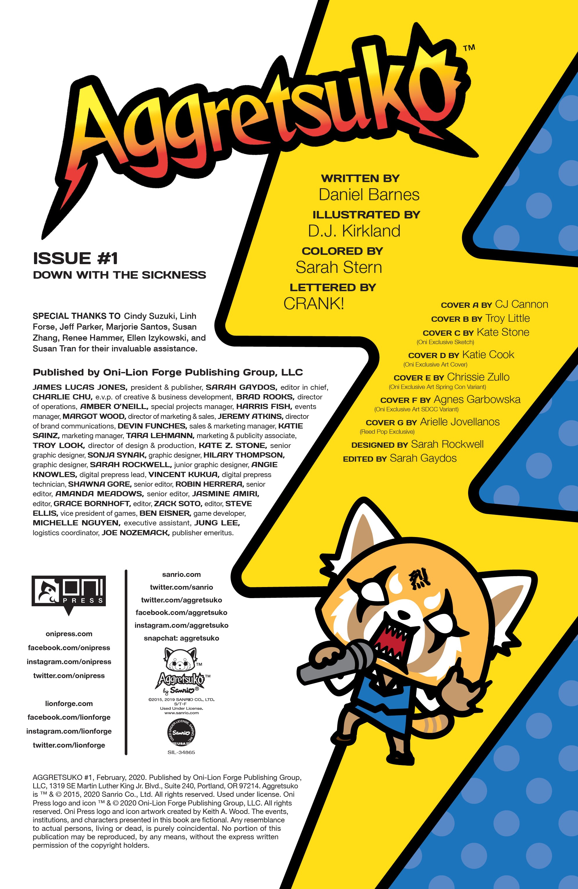 Read online Aggretsuko comic -  Issue #1 - 2