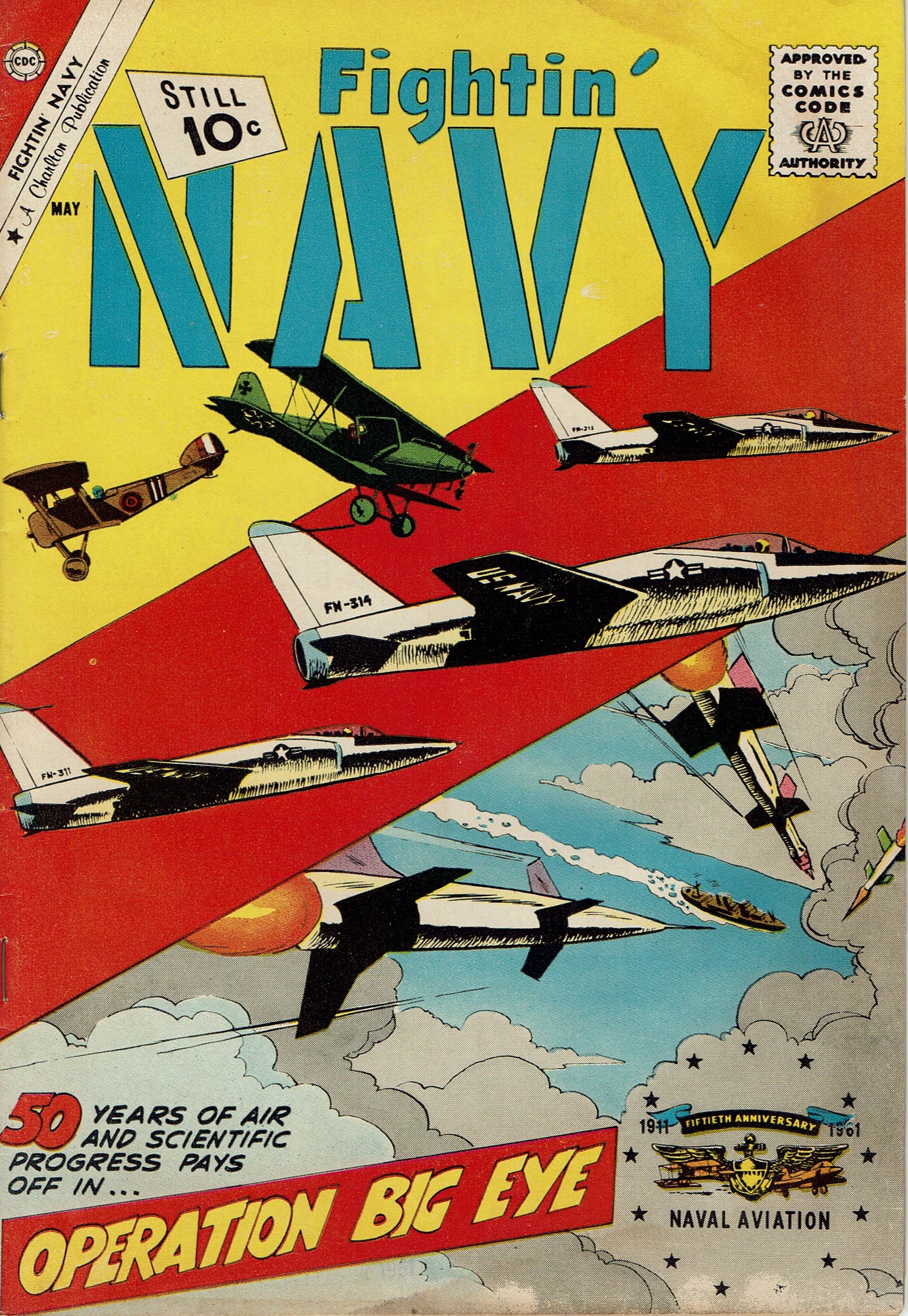 Read online Fightin' Navy comic -  Issue #98 - 1