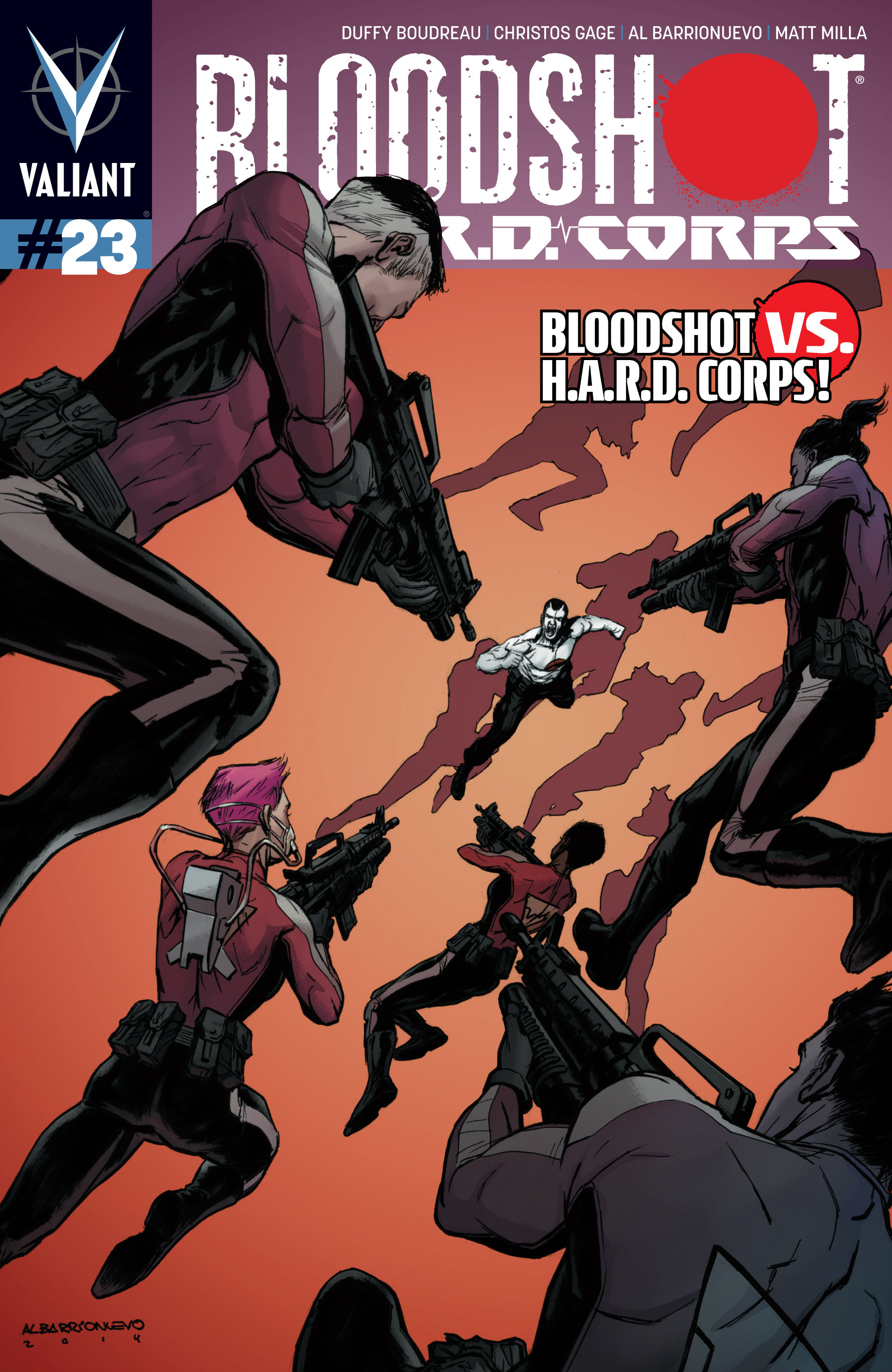 Read online Bloodshot and H.A.R.D.Corps comic -  Issue #23 - 1