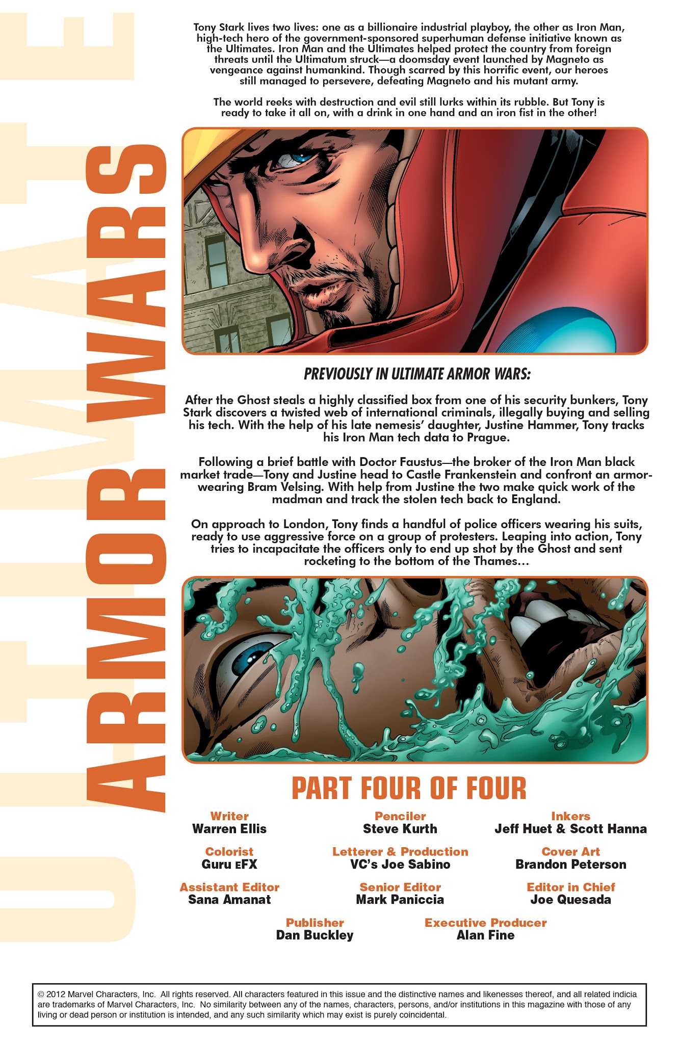 Read online Ultimate Armor Wars comic -  Issue #4 - 2