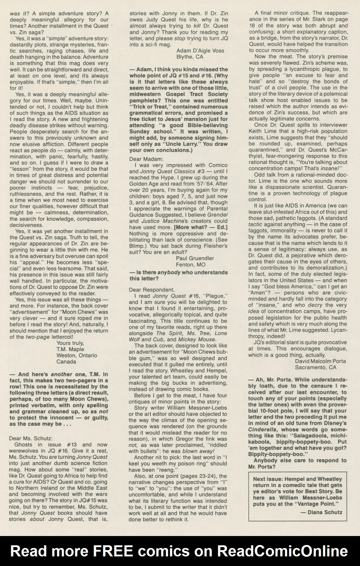 Read online Jonny Quest comic -  Issue #21 - 15
