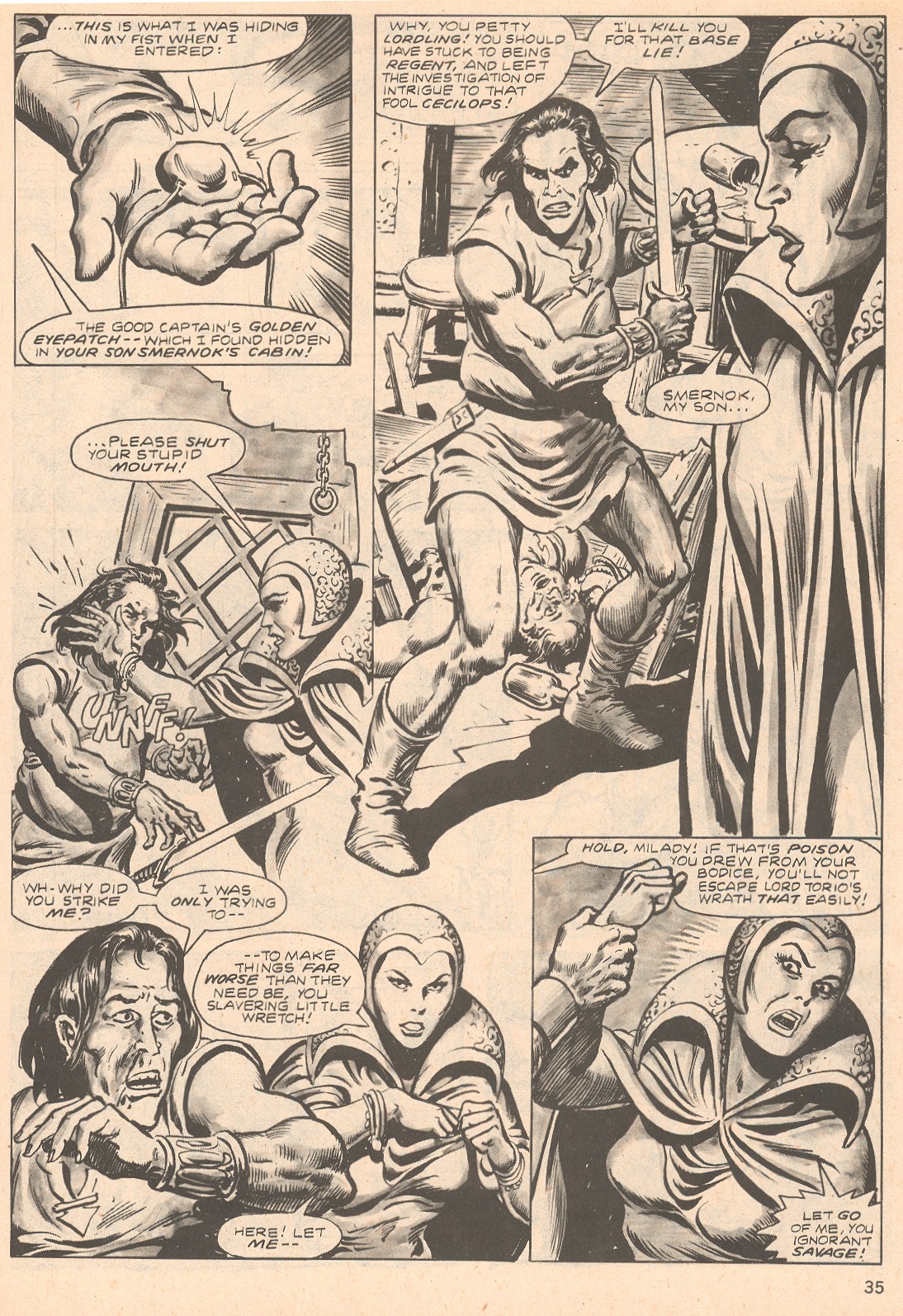 The Savage Sword Of Conan issue 66 - Page 35