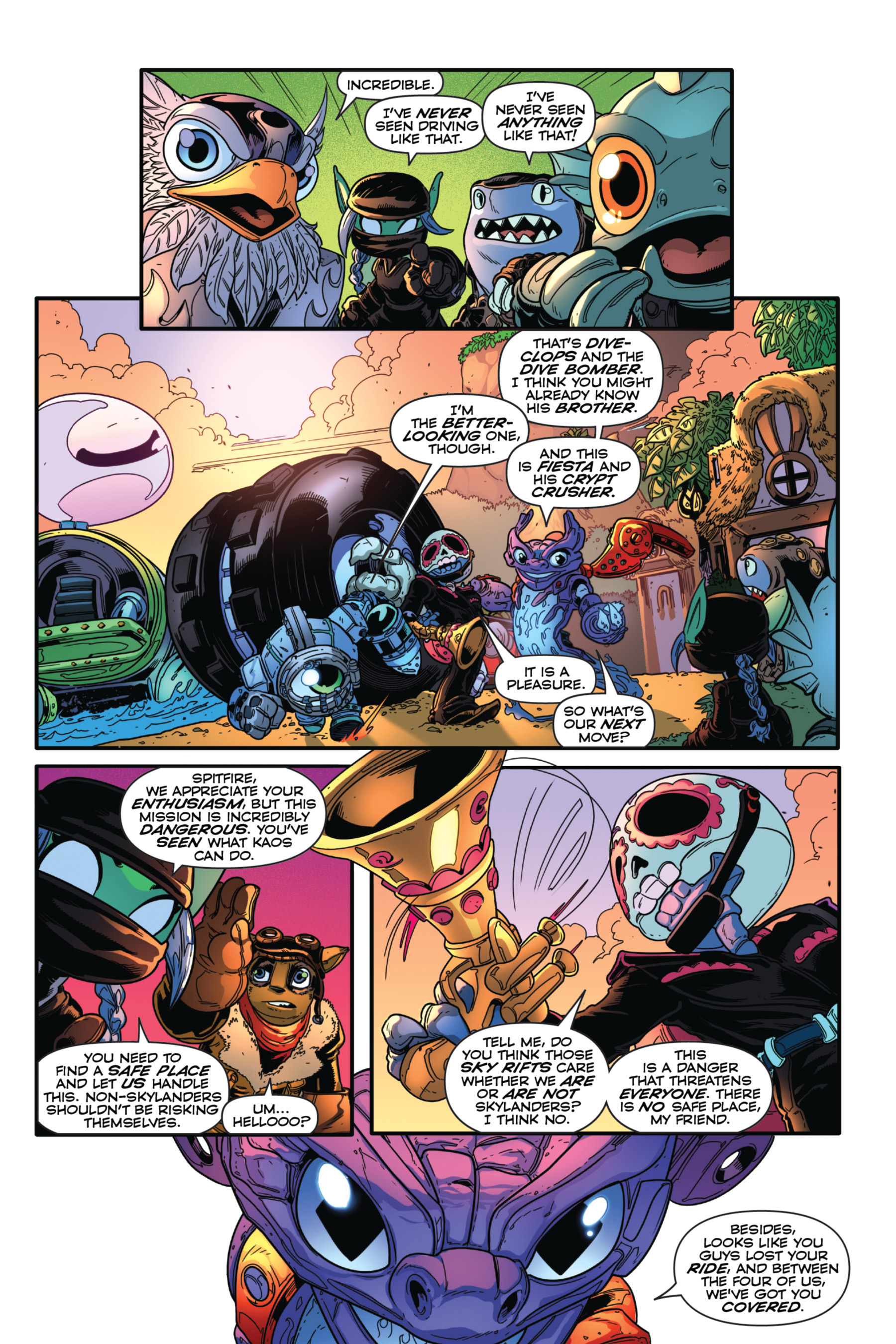 Read online Skylanders: Rift Into Overdrive comic -  Issue # Full - 42
