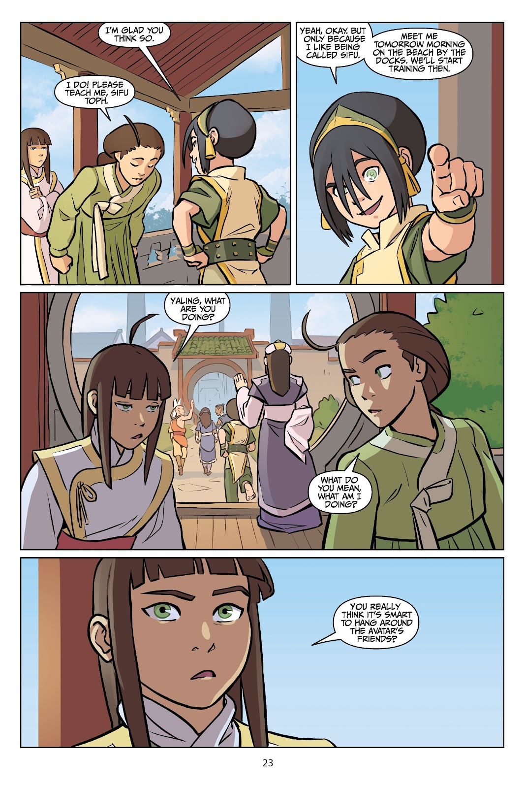 Read online Nickelodeon Avatar: The Last Airbender - Imbalance comic -  Issue # TPB 2 - 24