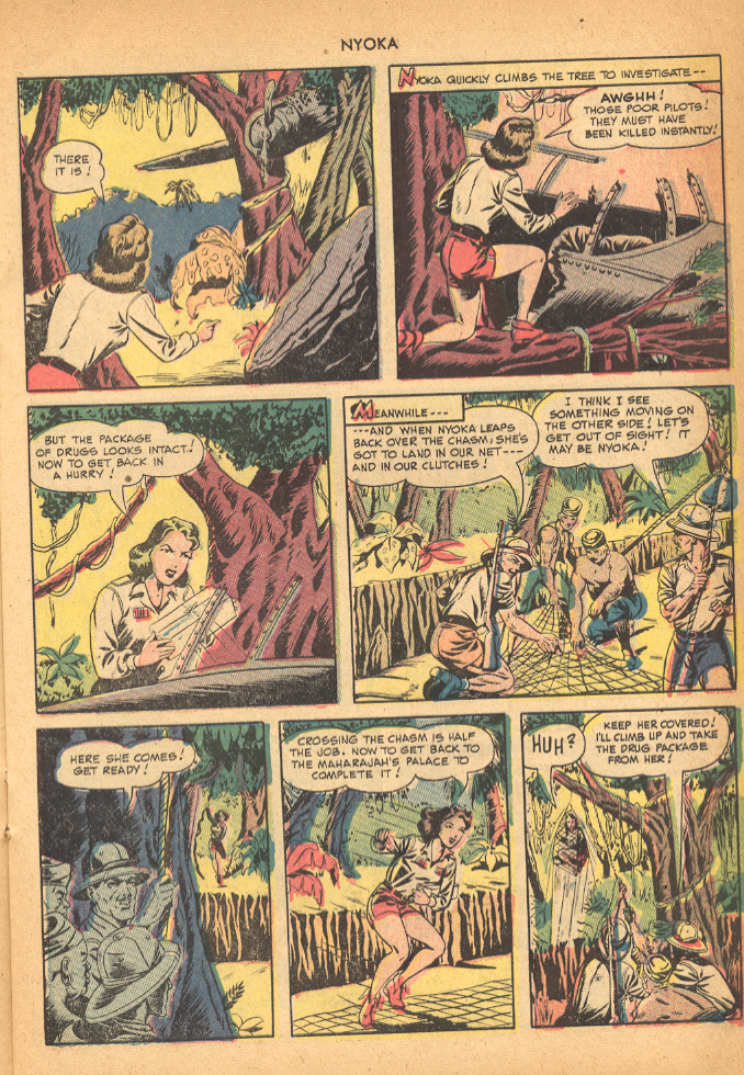 Read online Nyoka the Jungle Girl (1945) comic -  Issue #38 - 21