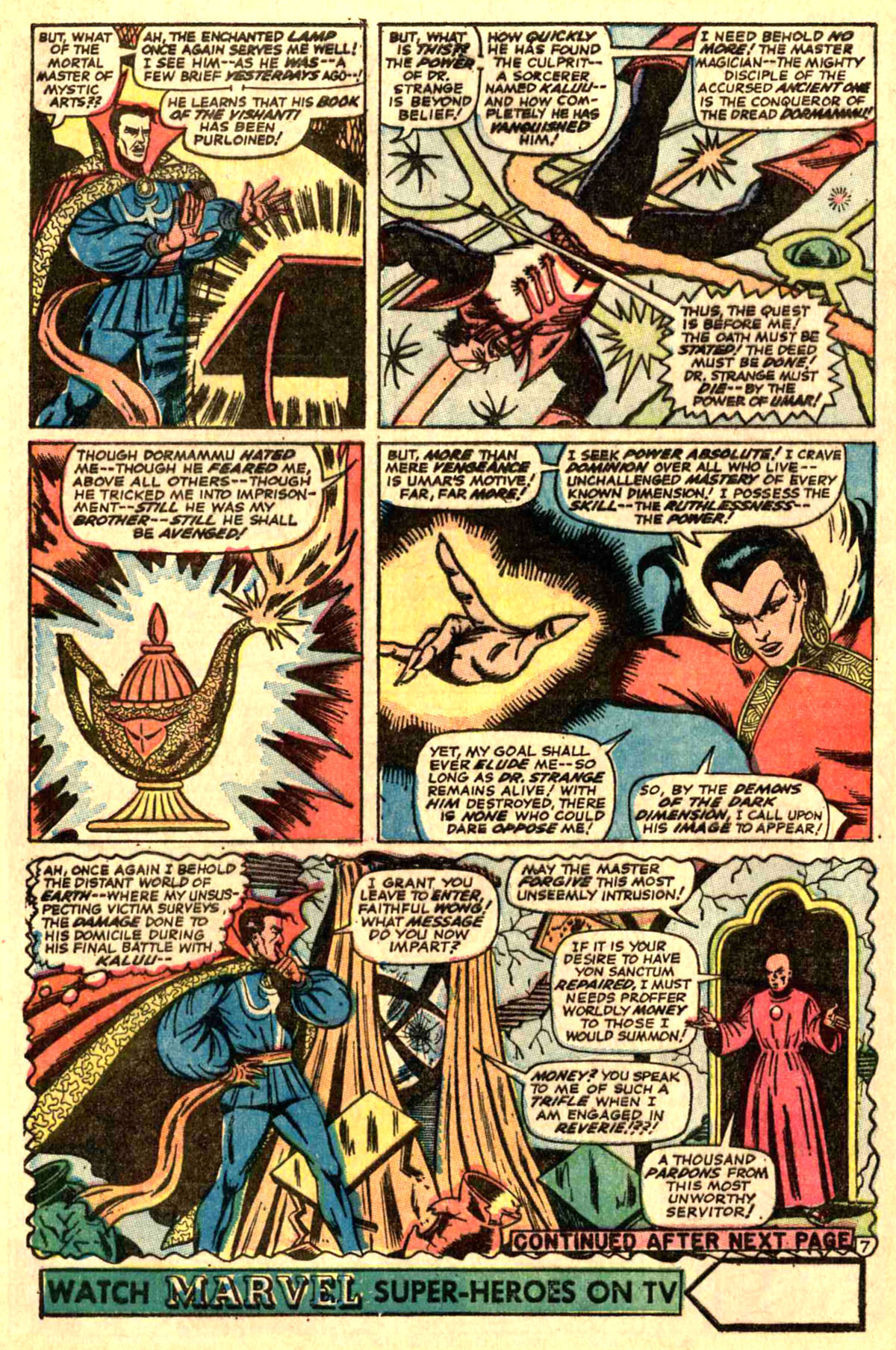 Read online Marvel Masterworks: Doctor Strange comic -  Issue # TPB 2 - 101