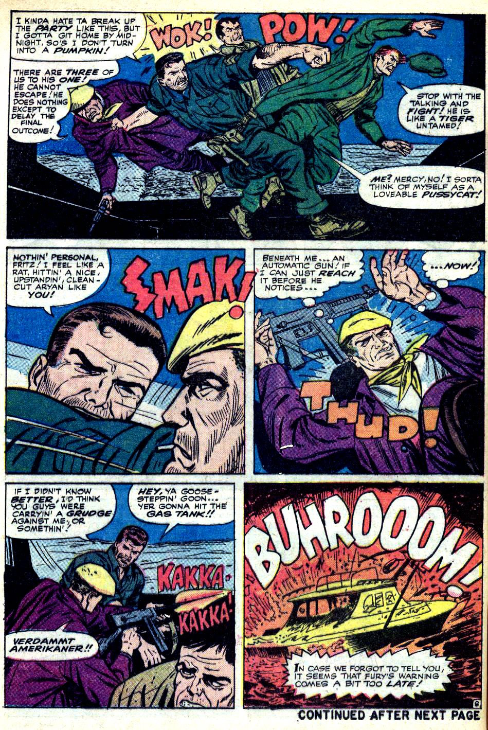 Read online Sgt. Fury comic -  Issue #25 - 12