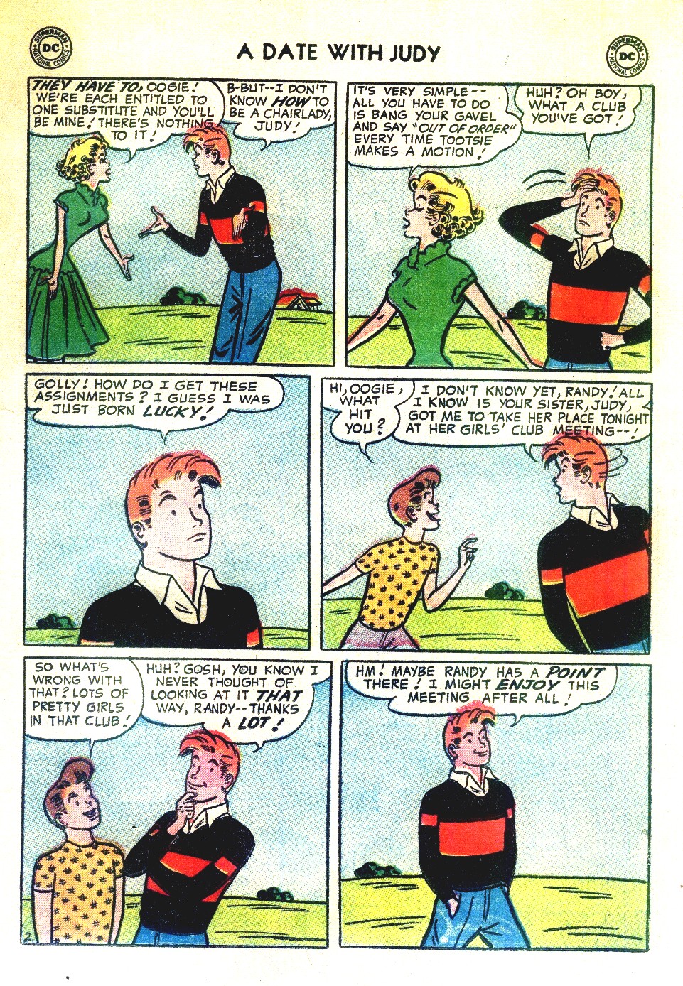Read online A Date with Judy comic -  Issue #54 - 25