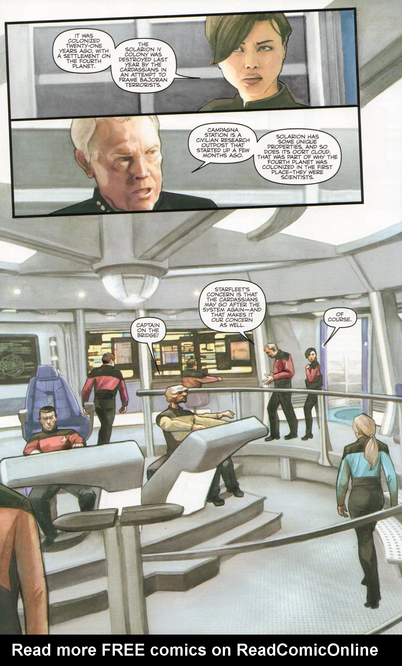 Read online Star Trek: Captain's Log comic -  Issue # Issue Jellico - 5