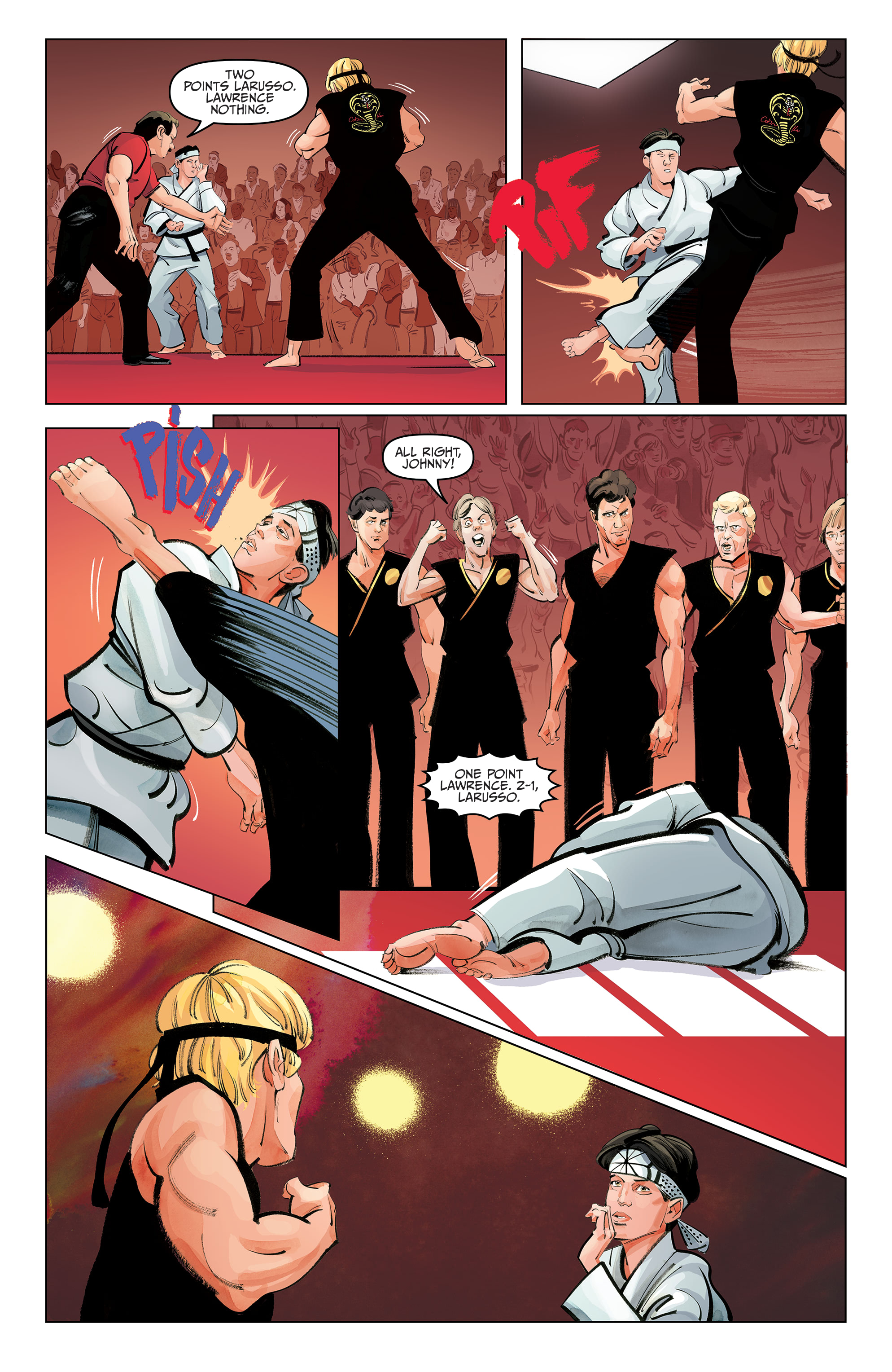 Read online Cobra Kai: The Karate Kid Saga Continues comic -  Issue #4 - 16