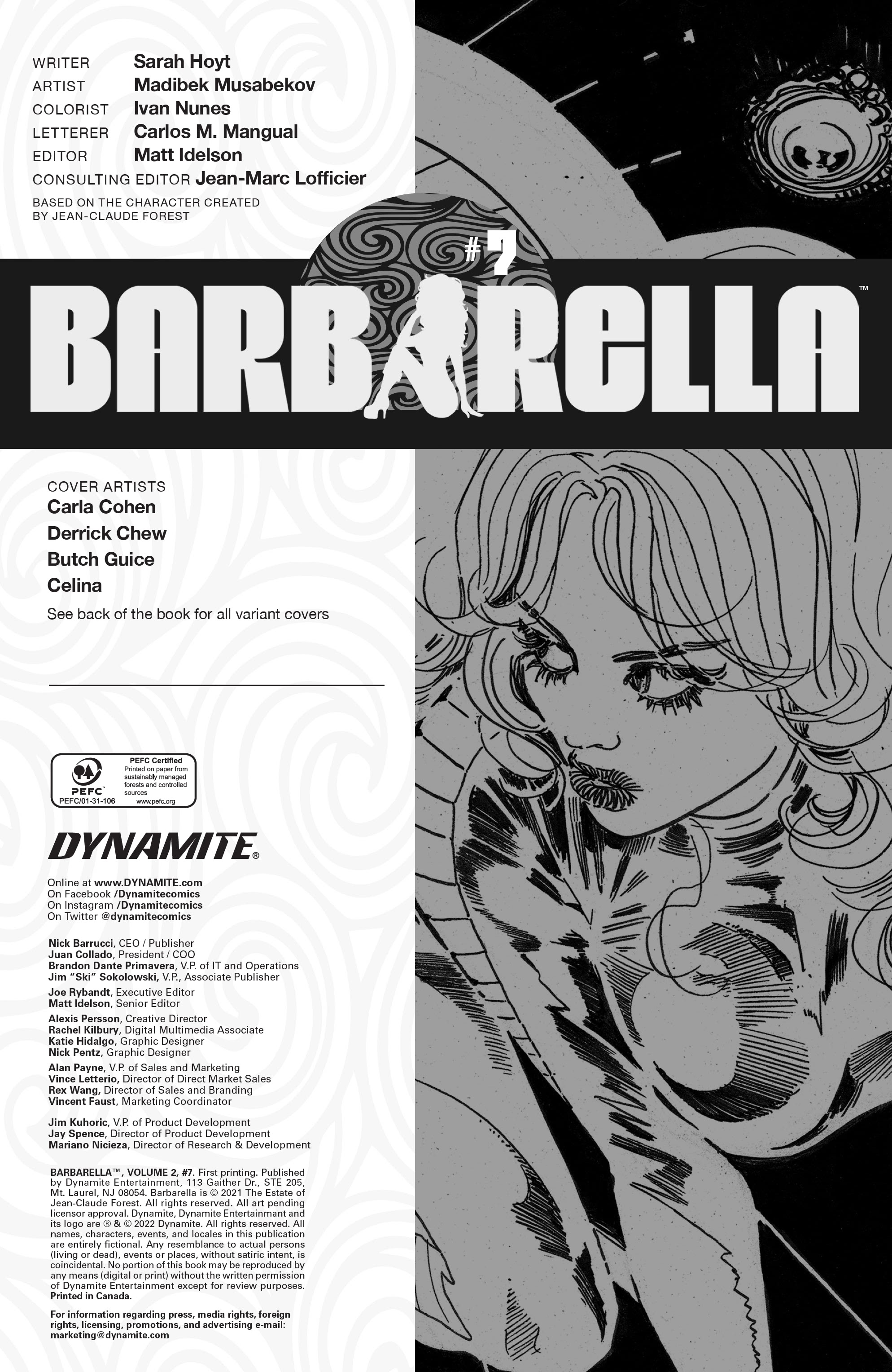 Read online Barbarella (2021) comic -  Issue #7 - 6