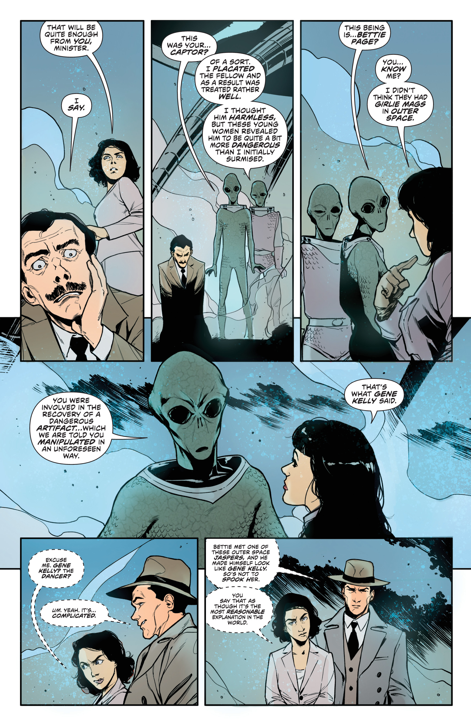 Read online Bettie Page (2018) comic -  Issue #4 - 22