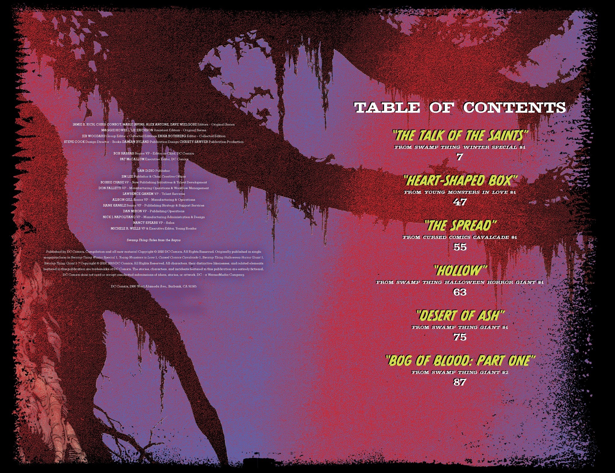 Read online Swamp Thing: Tales From the Bayou comic -  Issue # TPB (Part 1) - 4