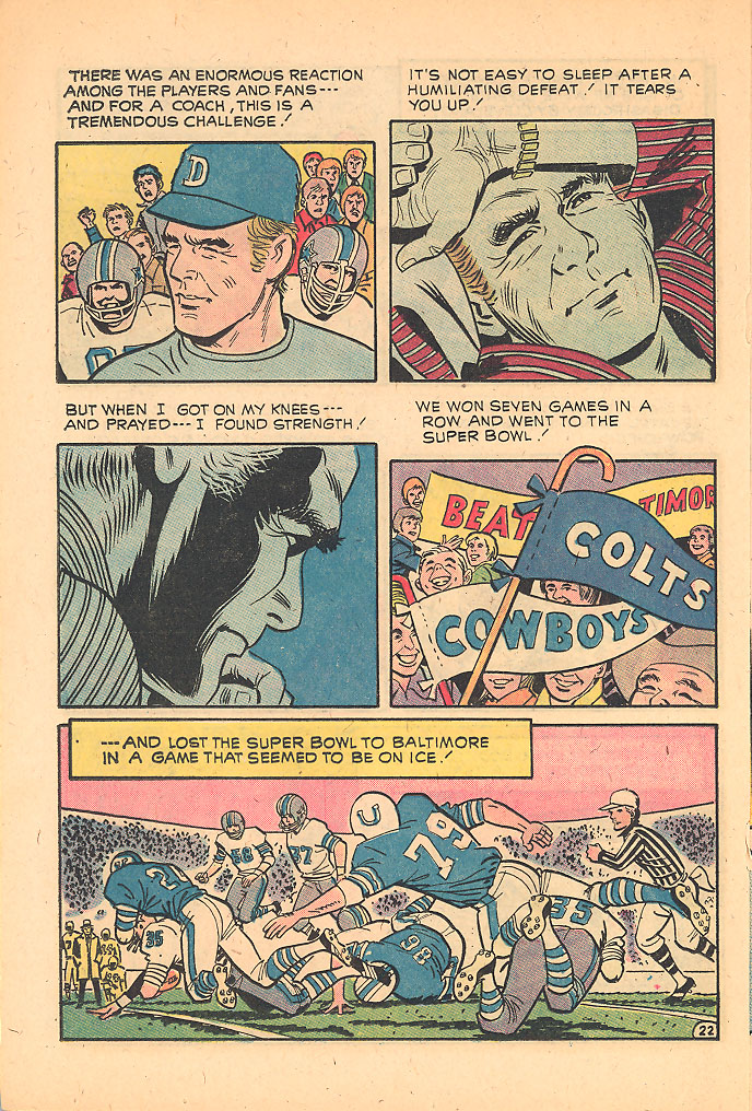 Read online Tom Landry and the Dallas Cowboys comic -  Issue # Full - 24