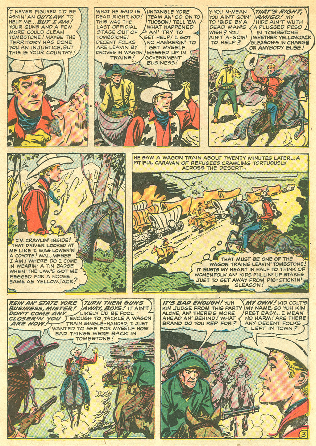 Read online Kid Colt Outlaw comic -  Issue #24 - 5