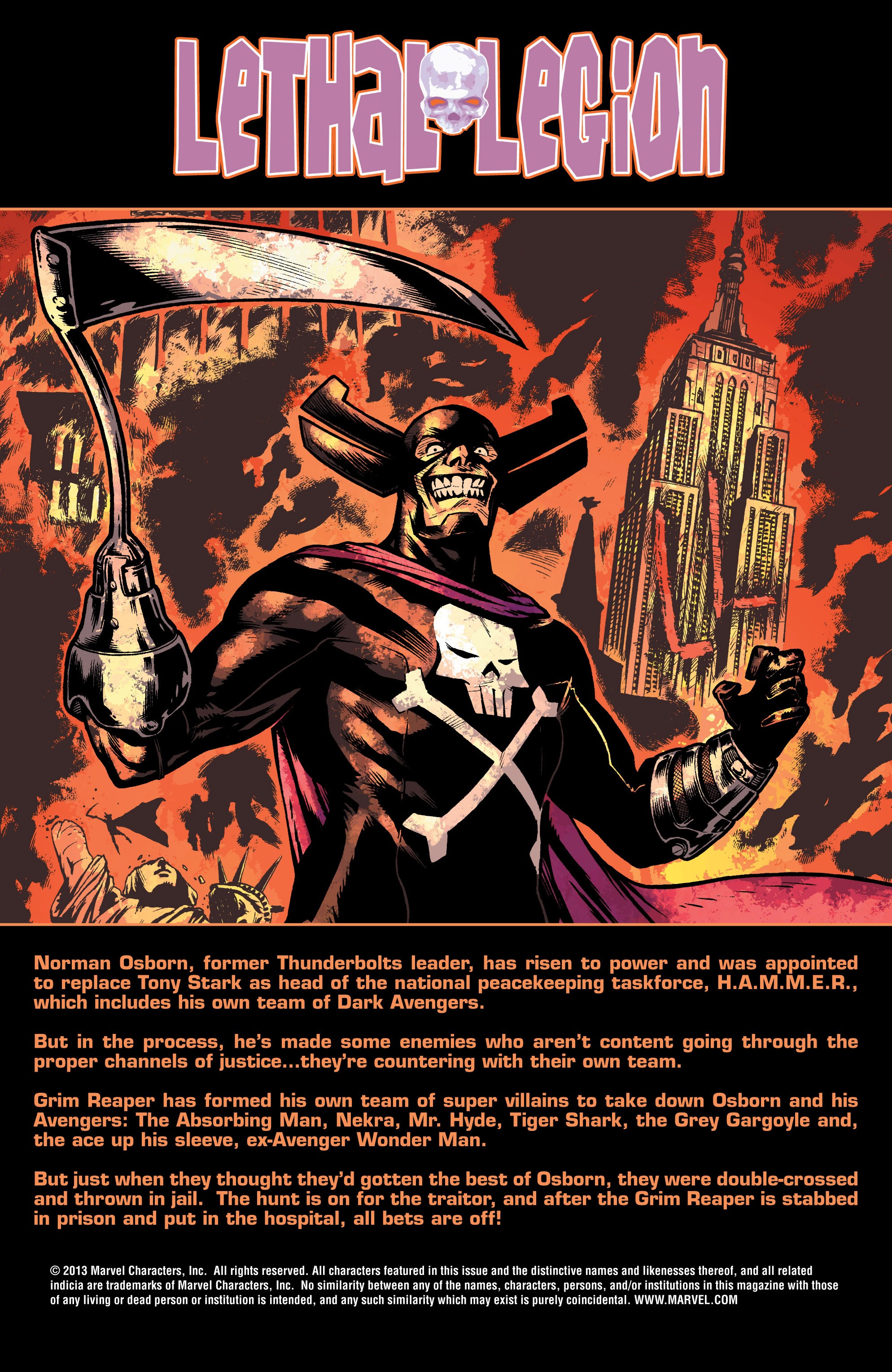 Read online Dark Reign: Lethal Legion comic -  Issue #2 - 2