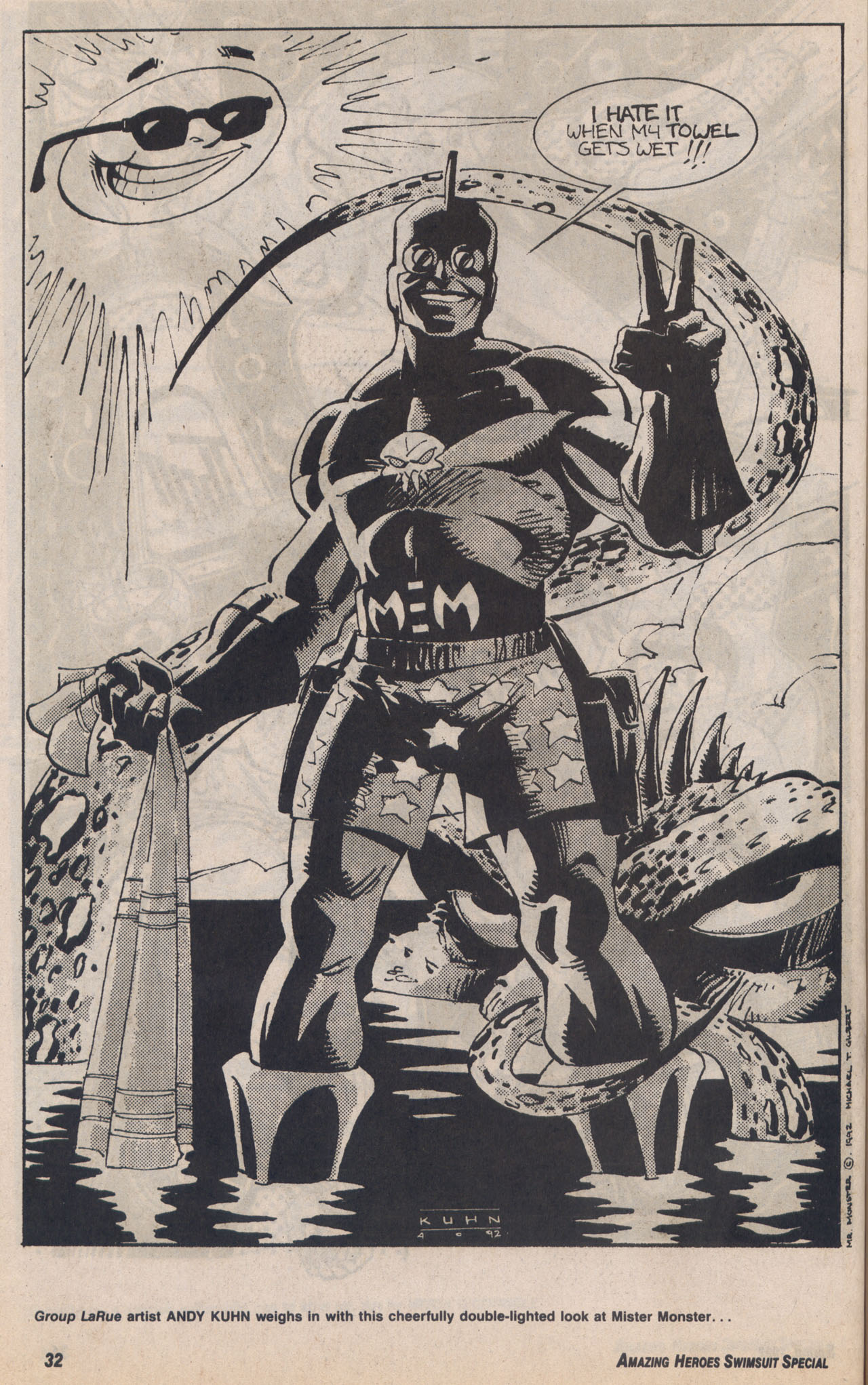 Read online Amazing Heroes Swimsuit Special comic -  Issue # TPB 3 - 31