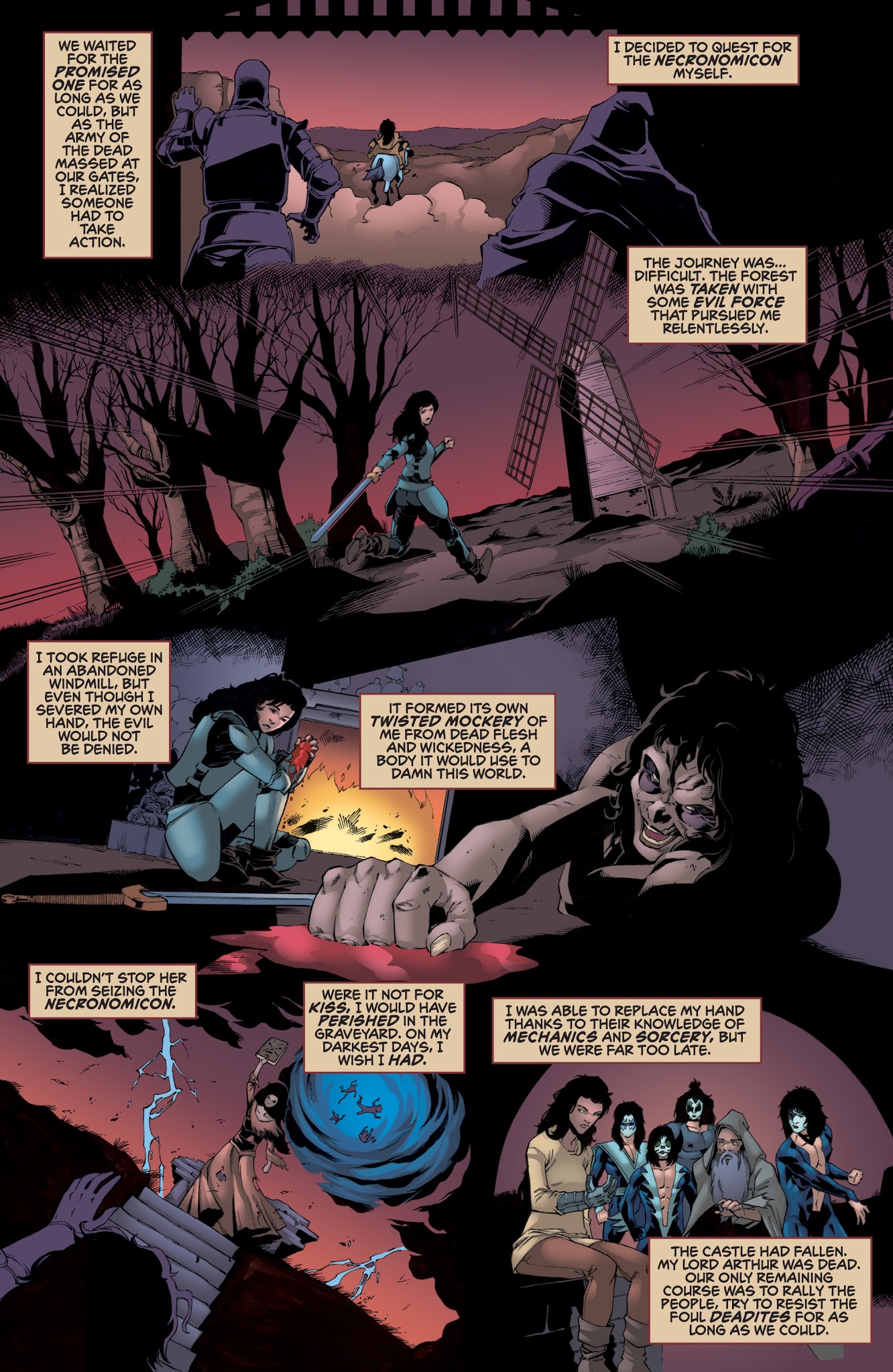 Read online KISS The Army of Darkness comic -  Issue #3 - 8