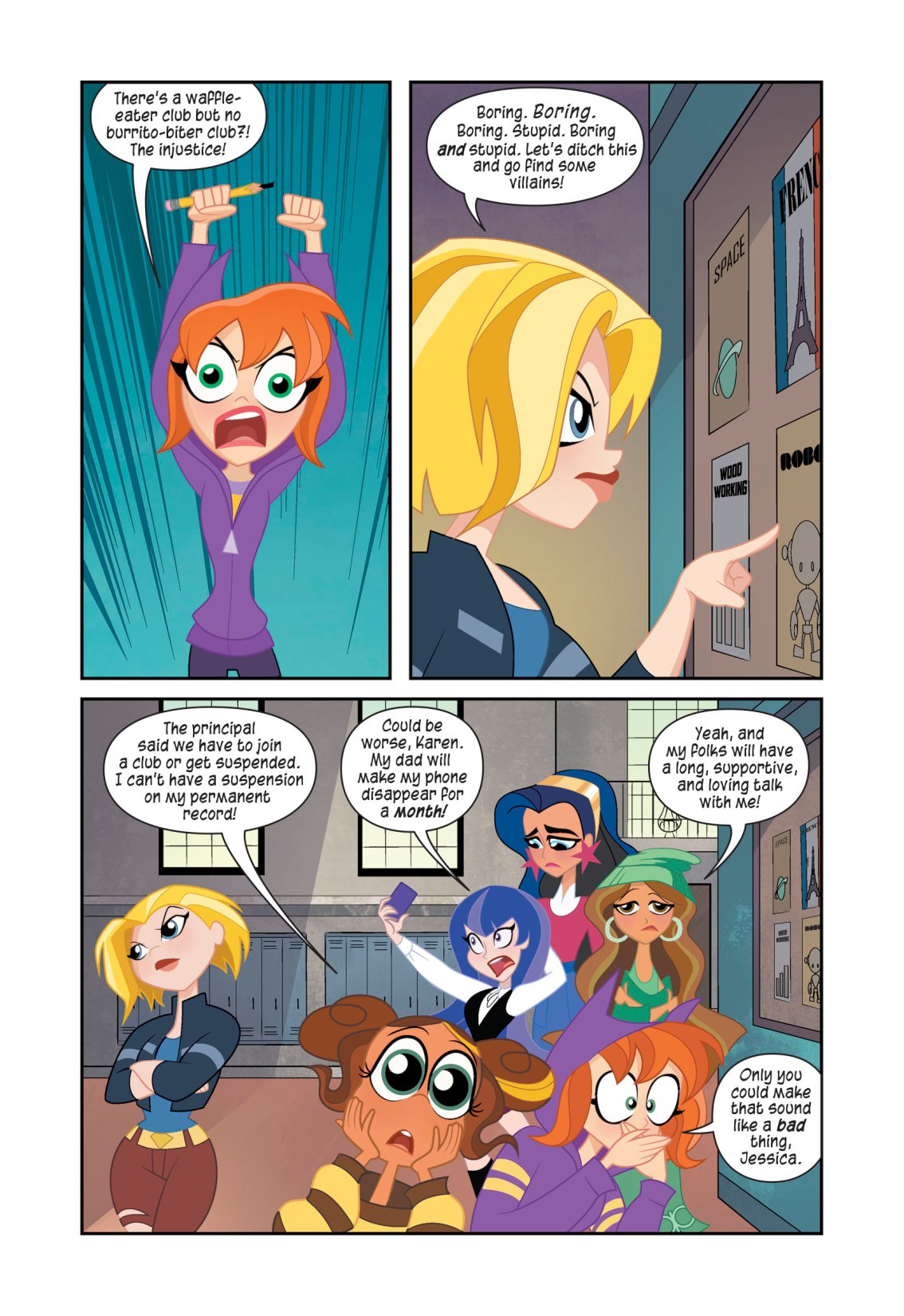 Read online DC Super Hero Girls: At Metropolis High (Halloween ComicFest Special Edition) comic -  Issue # Full - 11