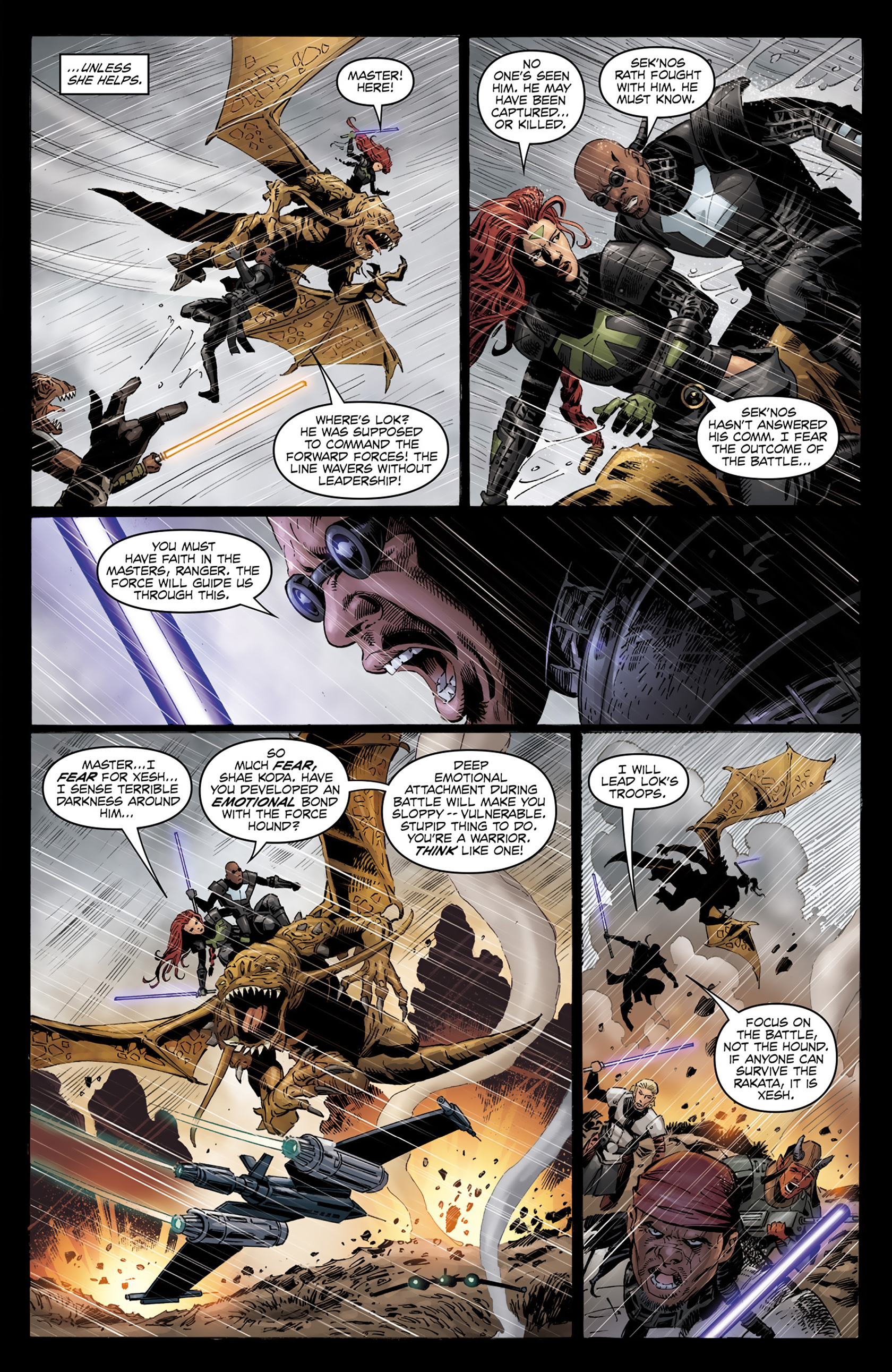 Read online Star Wars: Dawn of the Jedi - Force War comic -  Issue #3 - 5