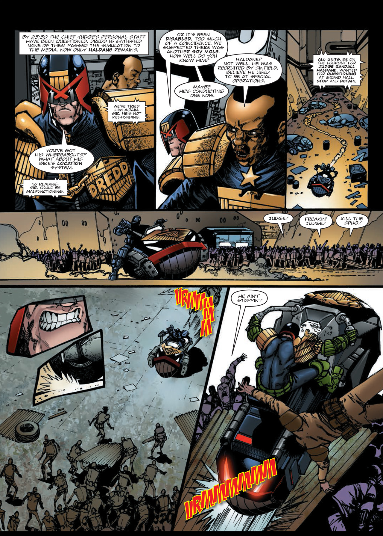 Read online Judge Dredd: Day of Chaos: Endgame comic -  Issue # TPB (Part 2) - 35