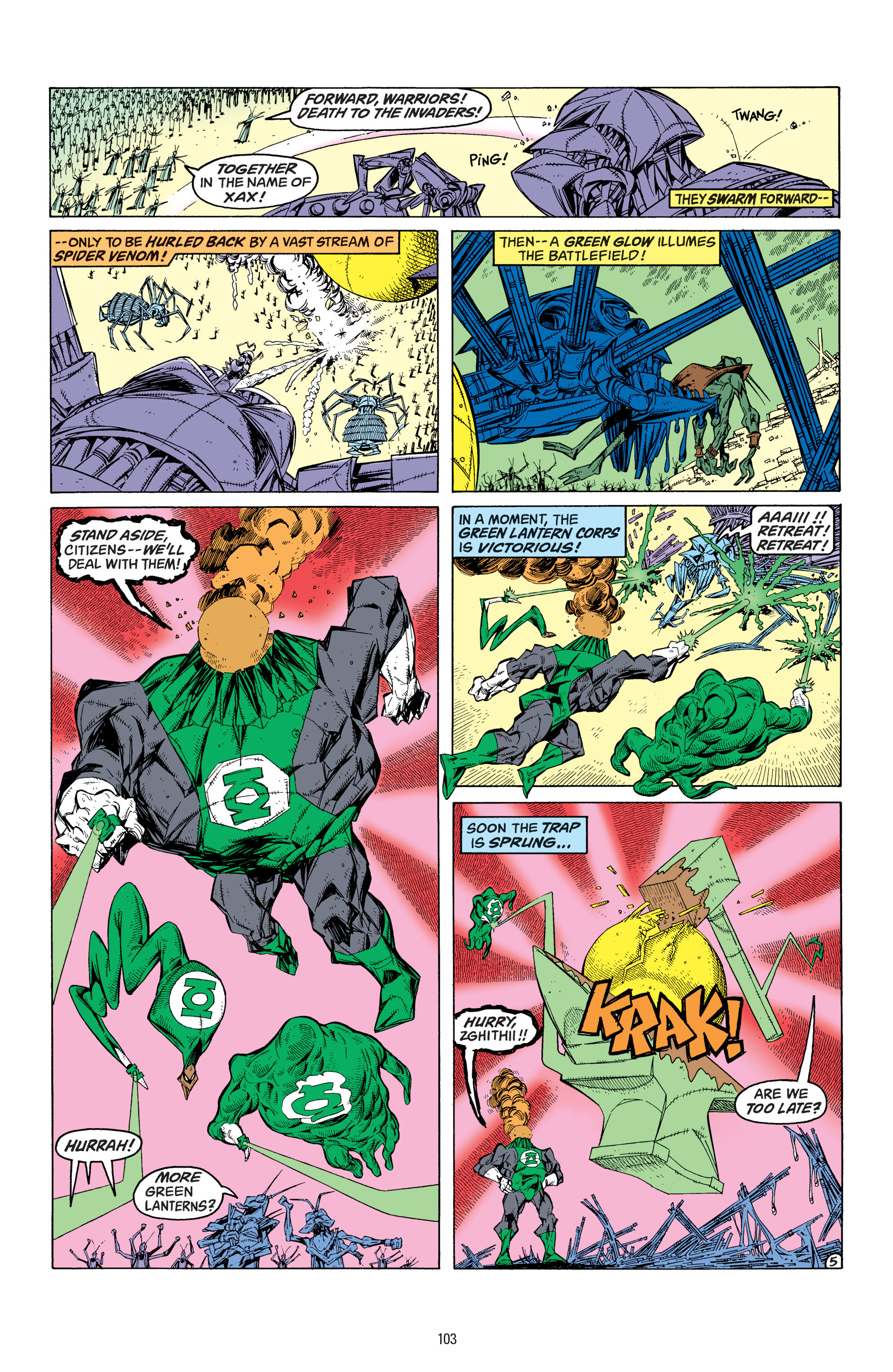 Read online Tales of the Green Lantern Corps comic -  Issue # _TPB 2 - 102