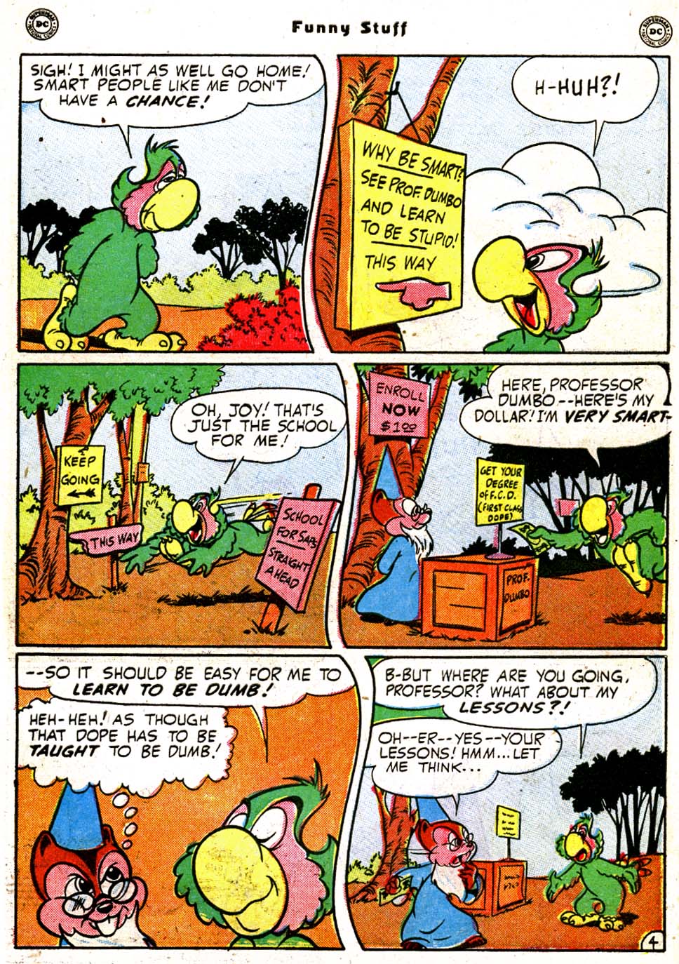 Read online Funny Stuff comic -  Issue #54 - 45