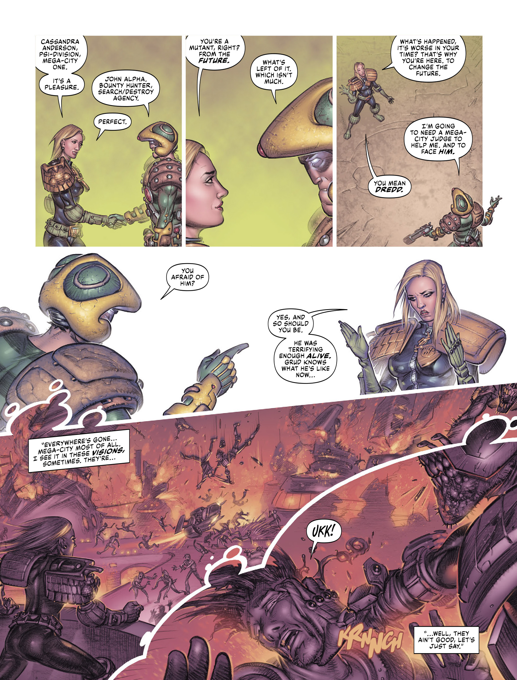Read online Judge Dredd Megazine (Vol. 5) comic -  Issue #448 - 23