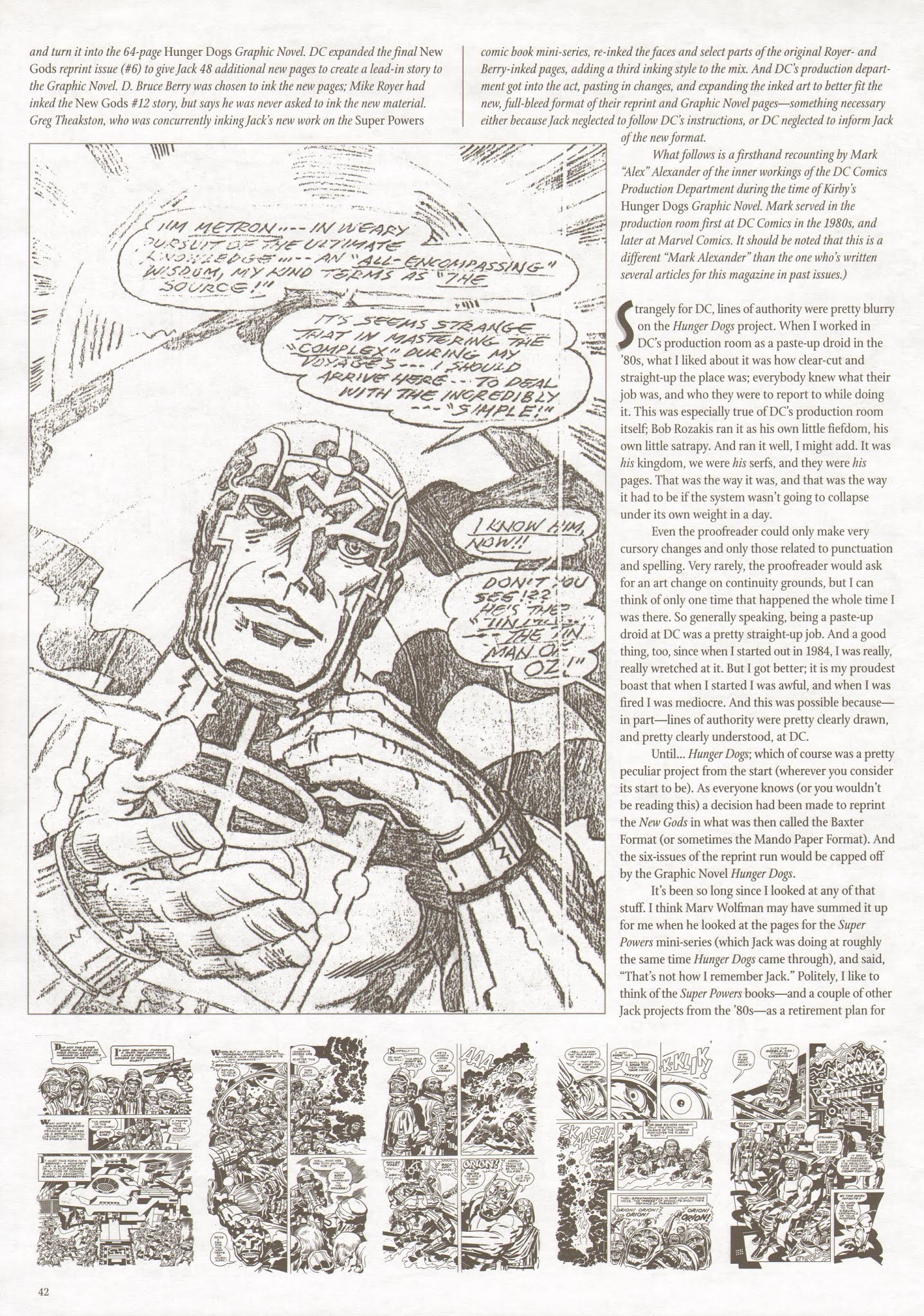 Read online The Jack Kirby Collector comic -  Issue #46 - 41