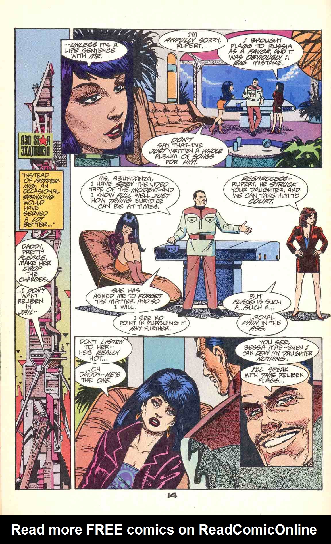 Read online Howard Chaykin's American Flagg comic -  Issue #6 - 18