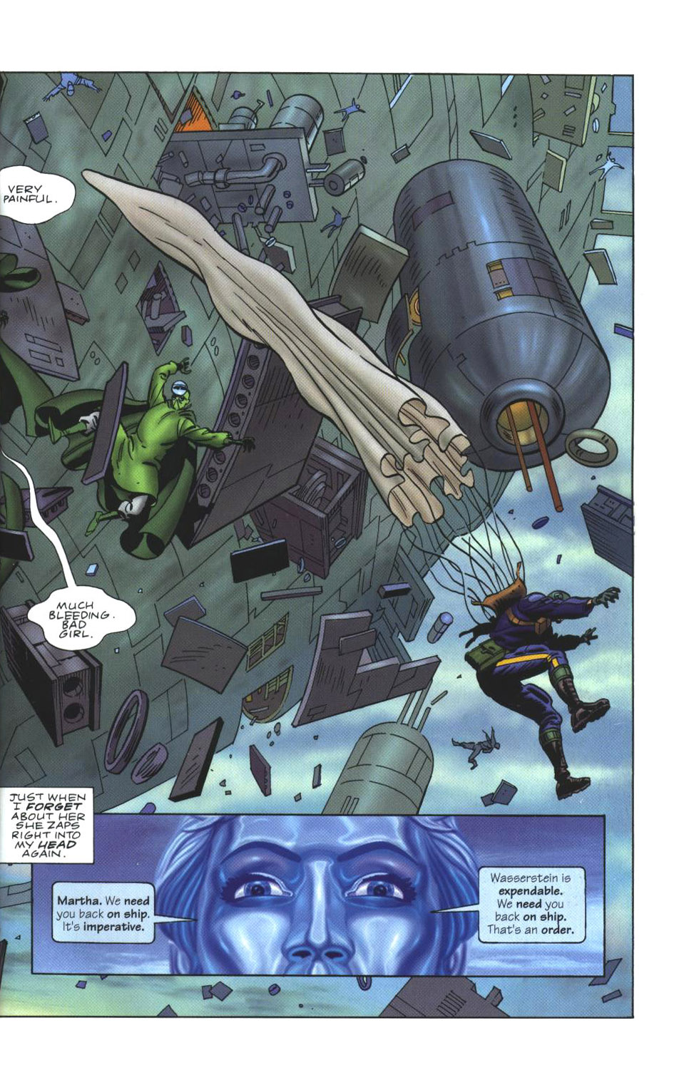 Read online Martha Washington Saves the World comic -  Issue #2 - 129