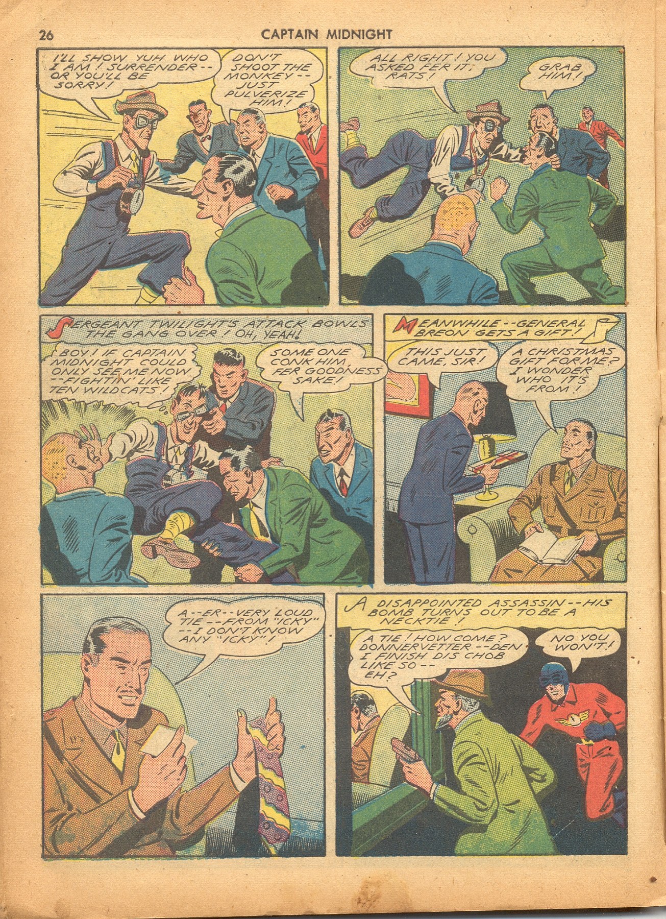 Read online Captain Midnight (1942) comic -  Issue #4 - 27