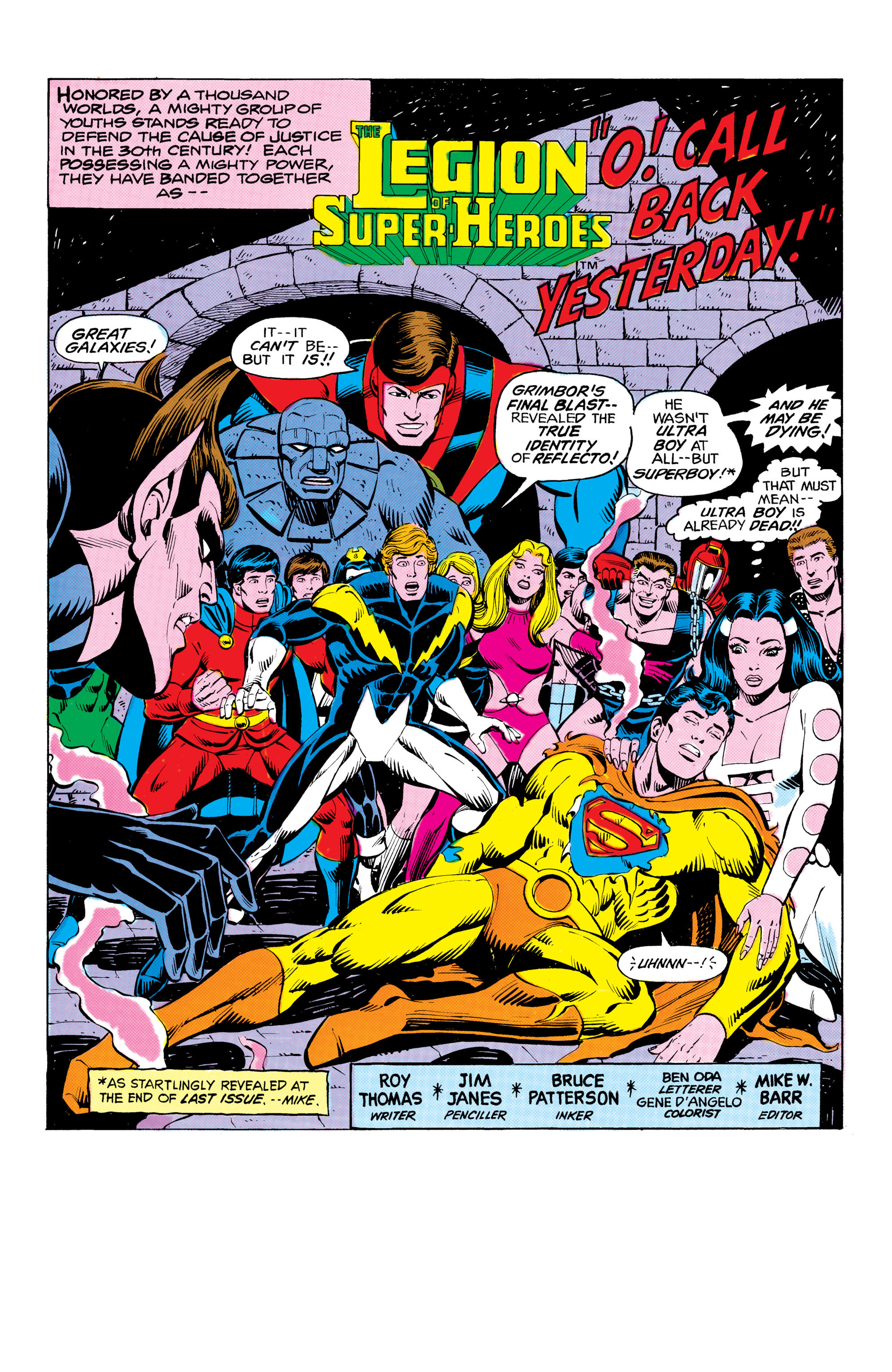 Read online Legion of Super-Heroes (1980) comic -  Issue #280 - 2