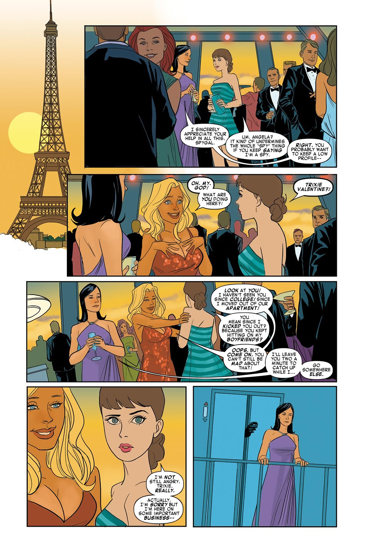 Read online SpyGal: Thrills, Frills & Espionage comic -  Issue #1 - 5