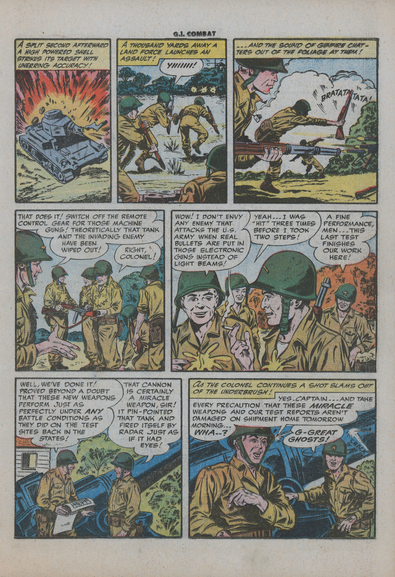 Read online G.I. Combat (1952) comic -  Issue #29 - 13