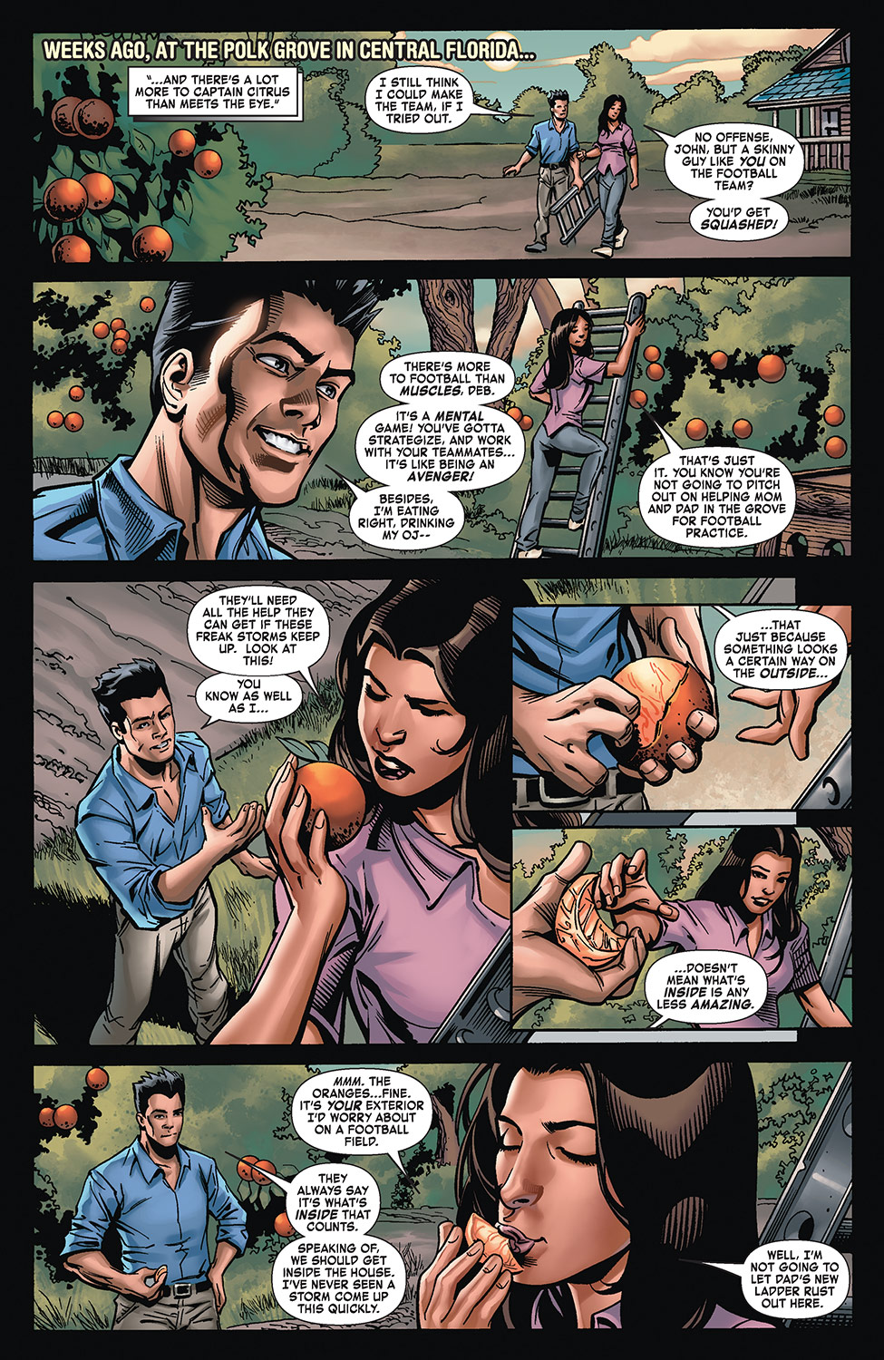 Read online Avengers Assemble Featuring Captain Citrus comic -  Issue #2 - 4