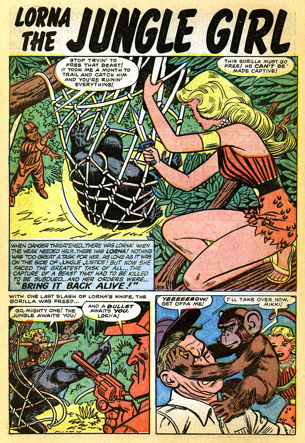 Read online Lorna, The Jungle Girl comic -  Issue #25 - 10