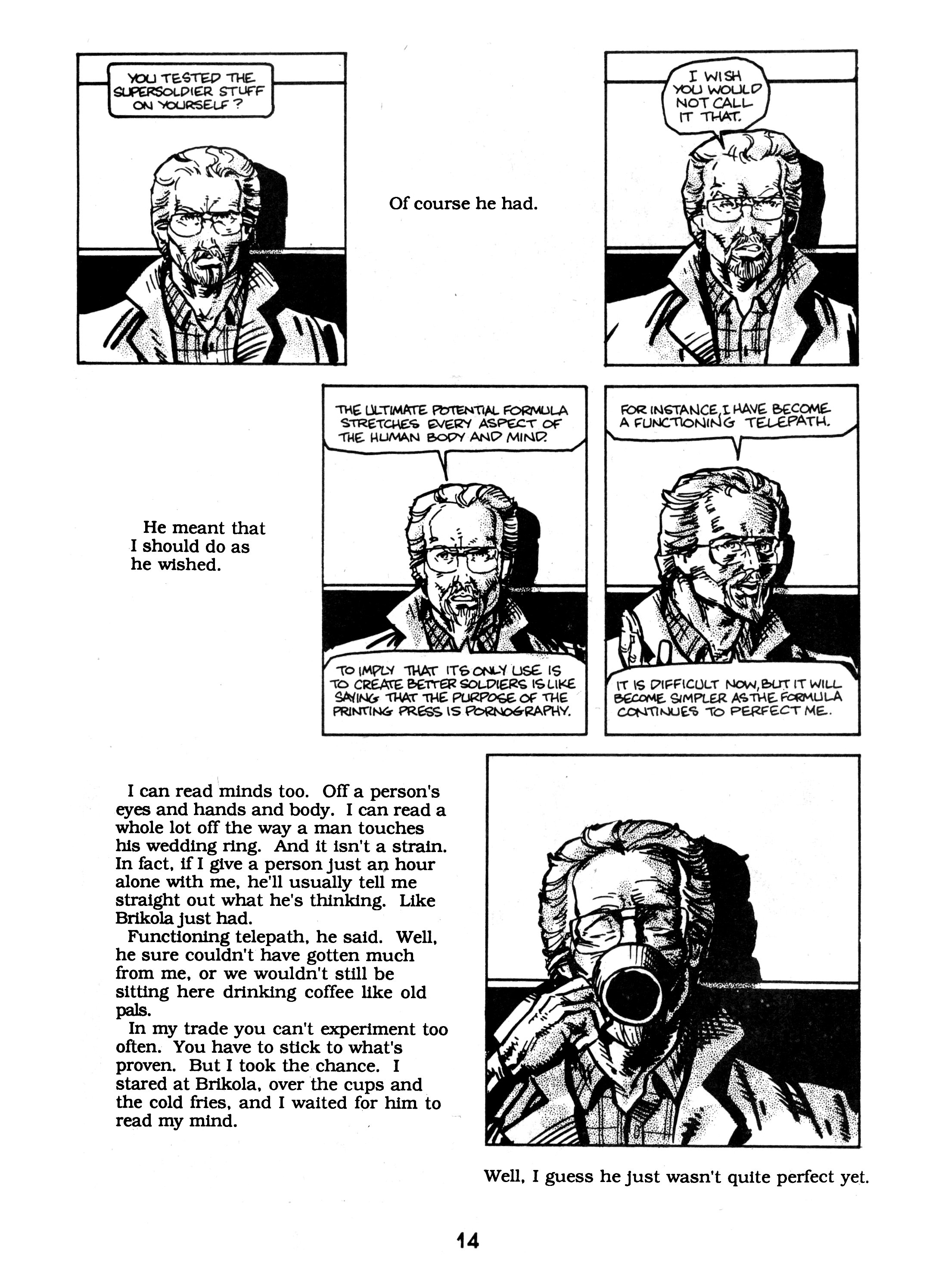 Read online Captain Confederacy (1986) comic -  Issue #10 - 16