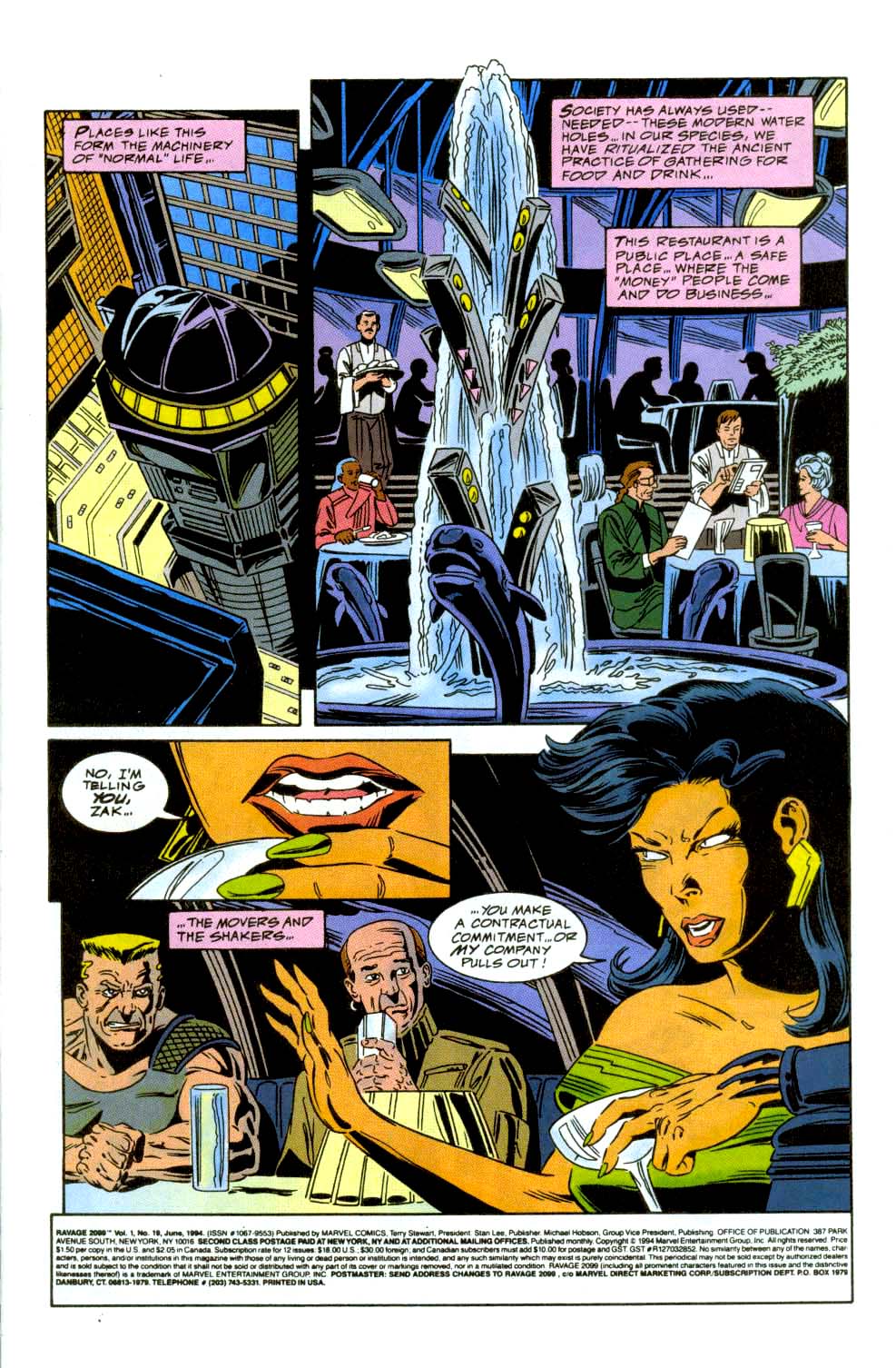 Read online Ravage 2099 comic -  Issue #19 - 2