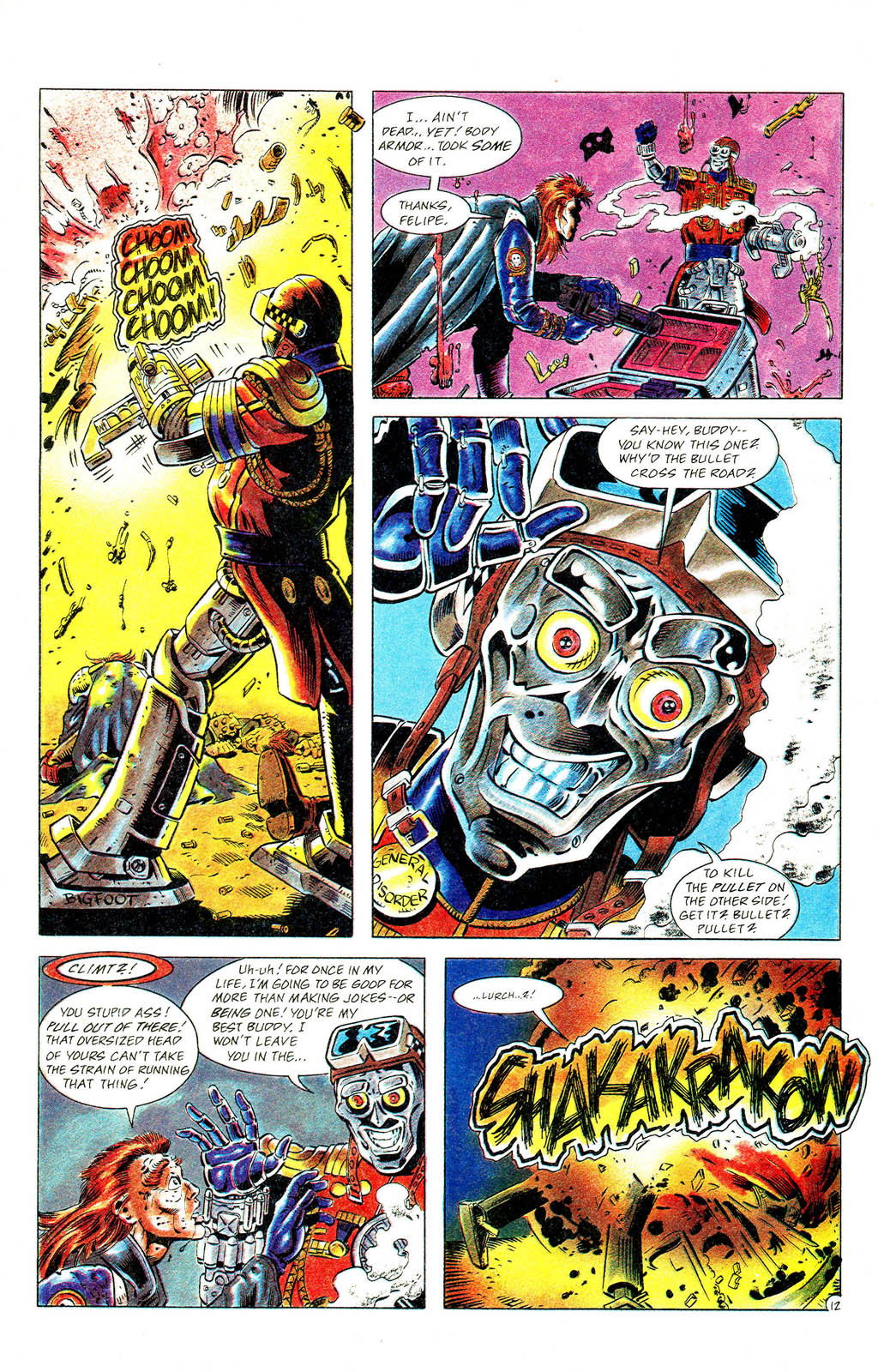 Read online Grimjack comic -  Issue #81 - 16