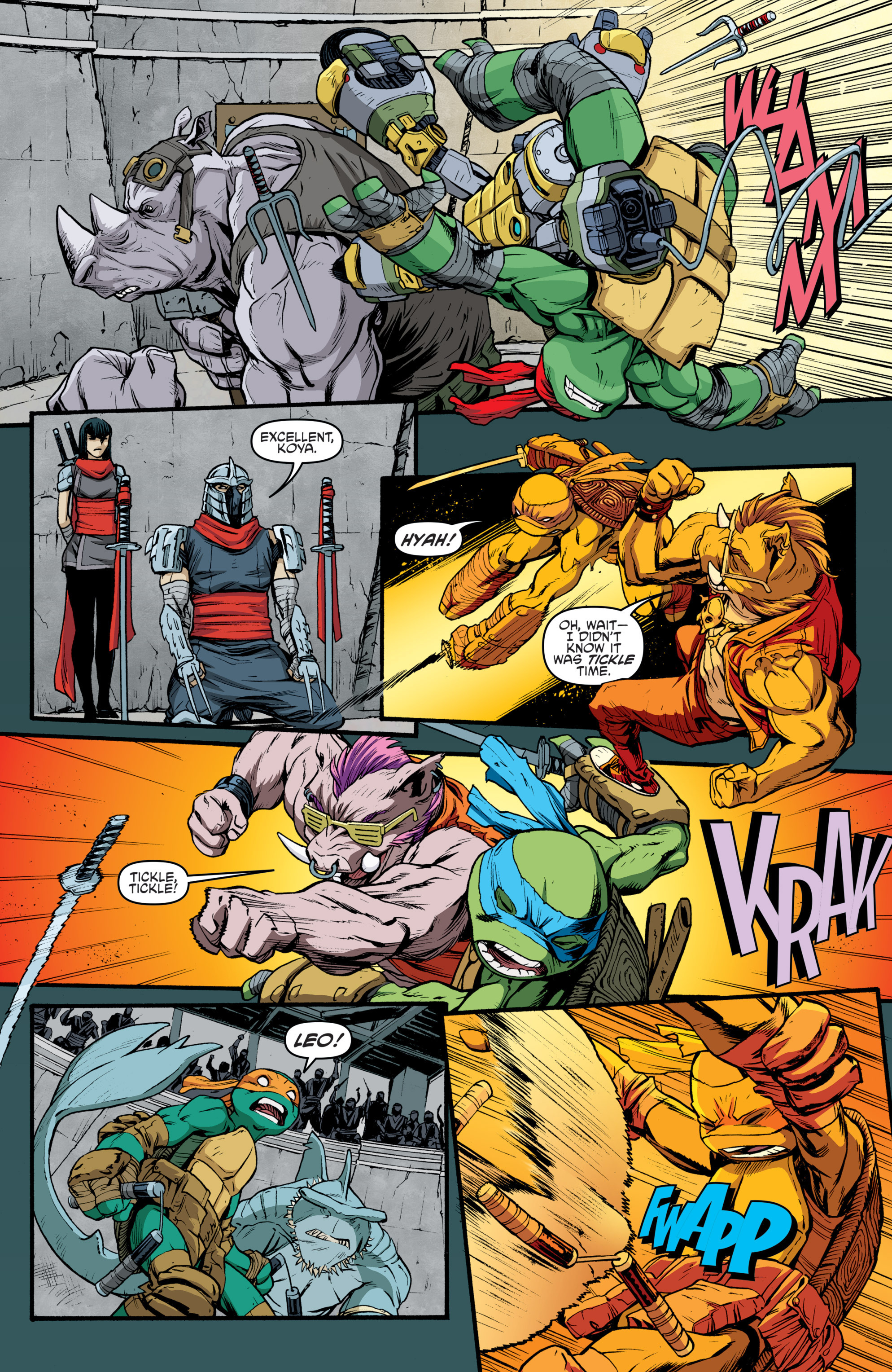 Read online Teenage Mutant Ninja Turtles (2011) comic -  Issue #49 - 21