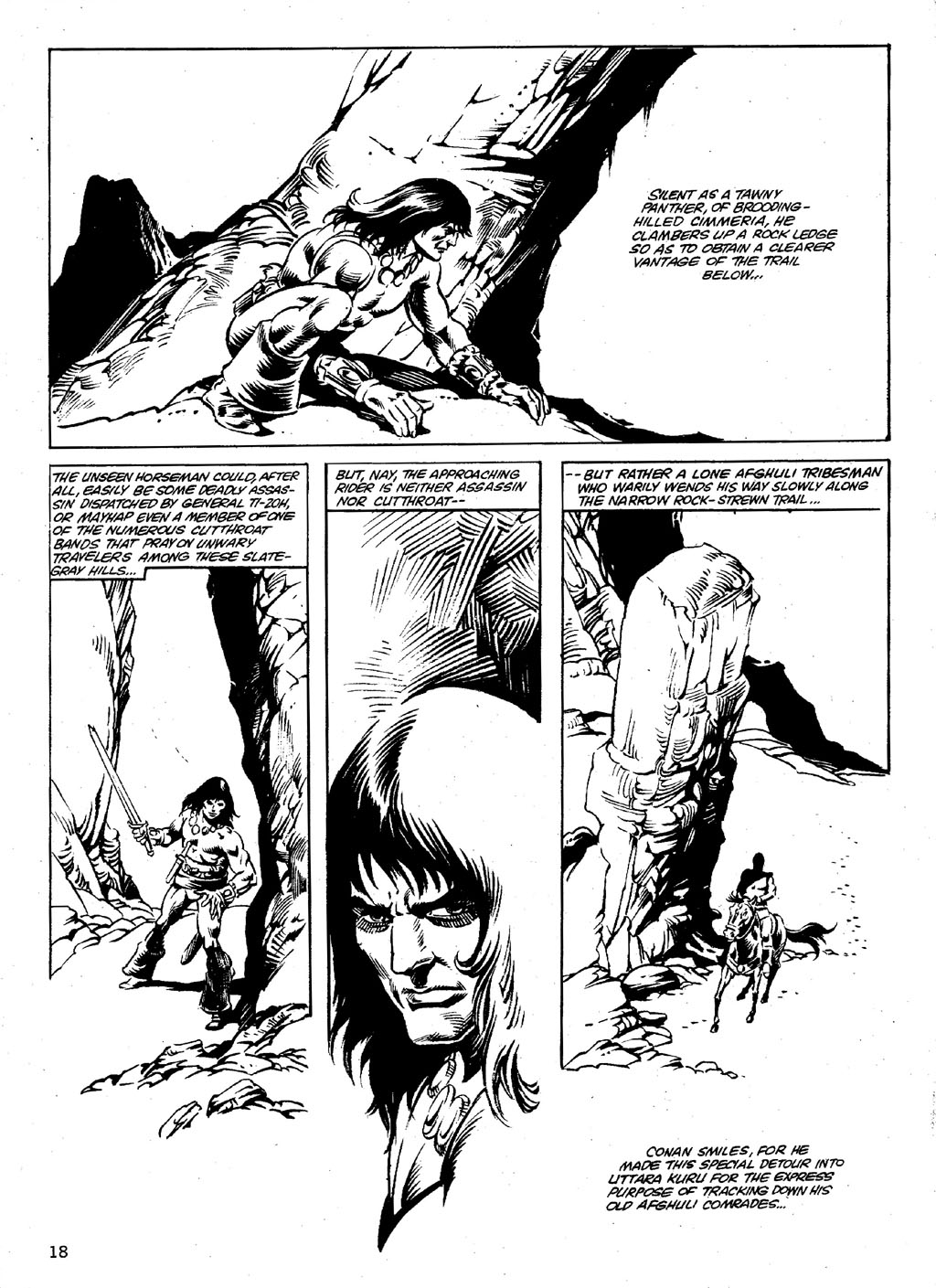 Read online The Savage Sword Of Conan comic -  Issue #85 - 18