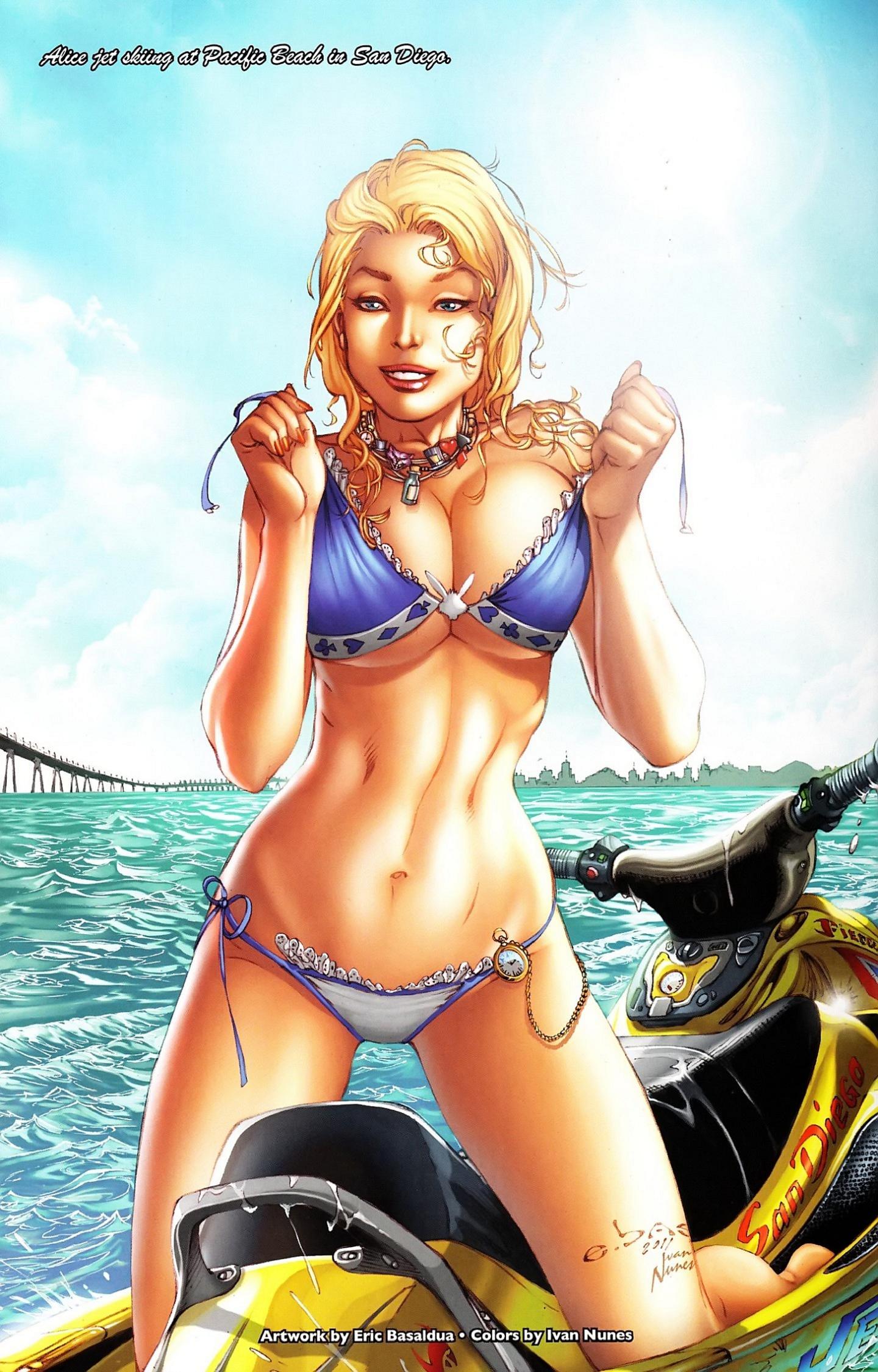 Read online Grimm Fairy Tales: 2012 Swimsuit Special comic -  Issue # Full - 9