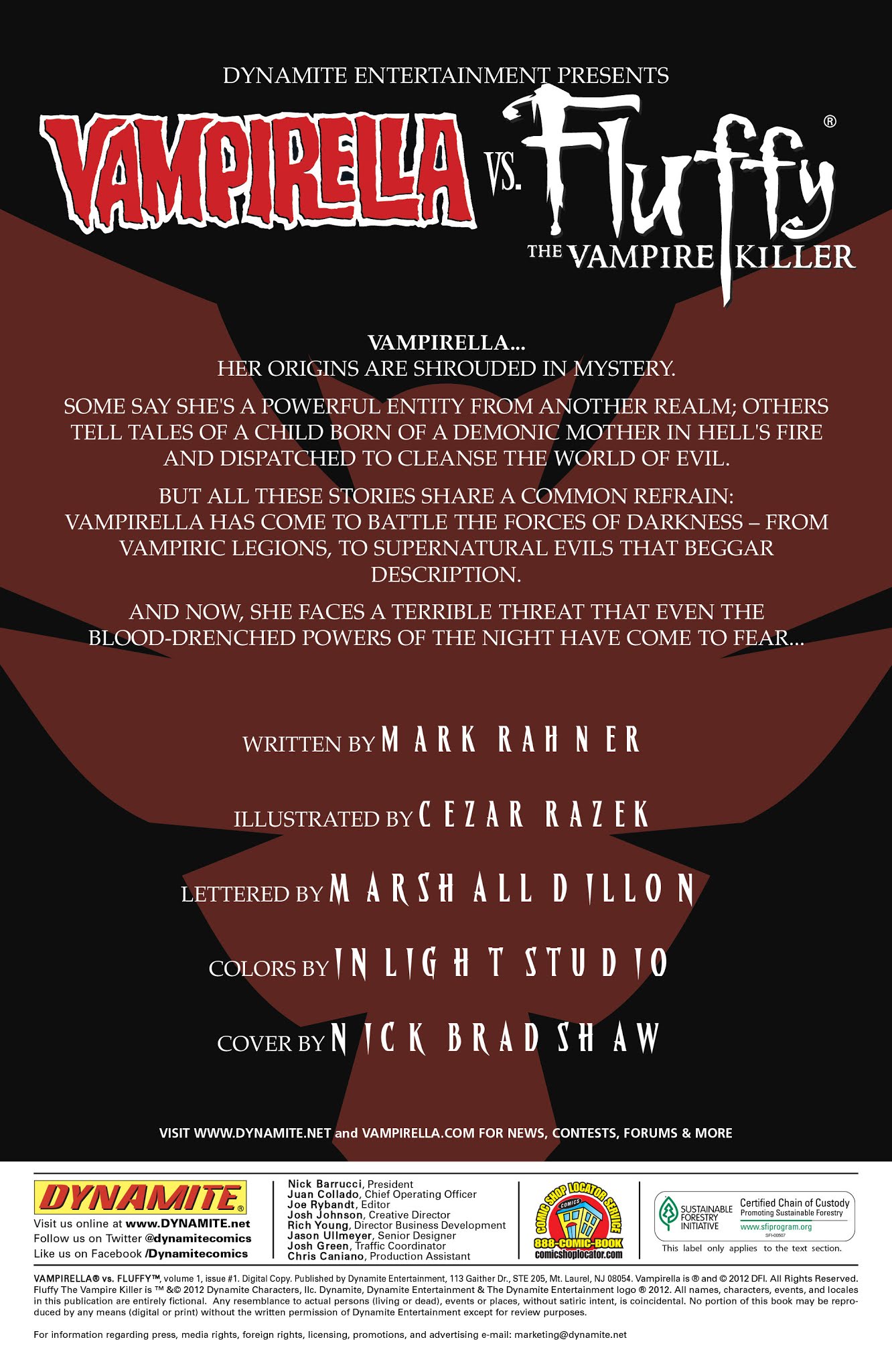 Read online Vampirella vs. Fluffy comic -  Issue # Full - 2