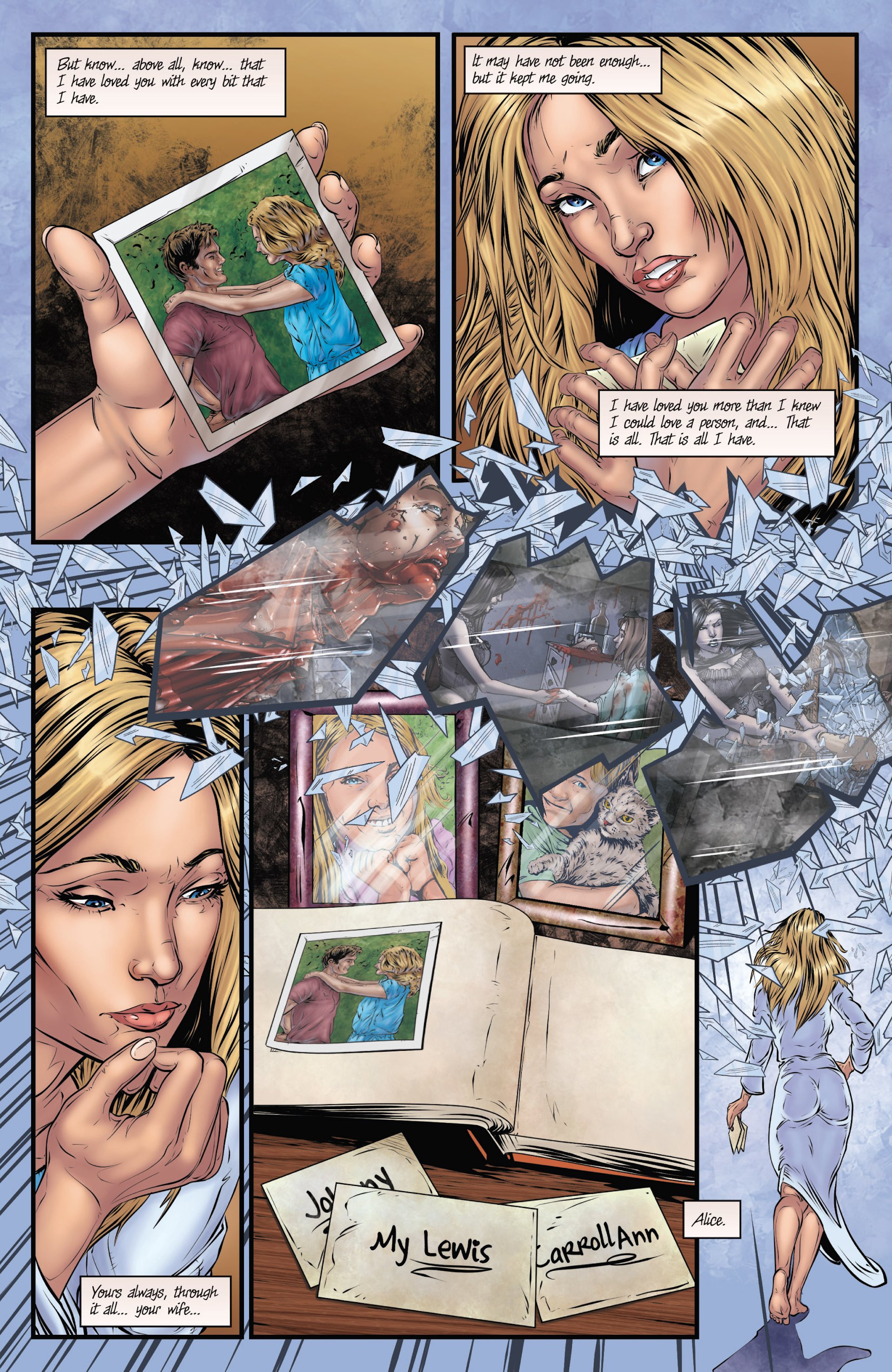 Read online Grimm Fairy Tales presents Wonderland: Down the Rabbit Hole comic -  Issue #5 - 12