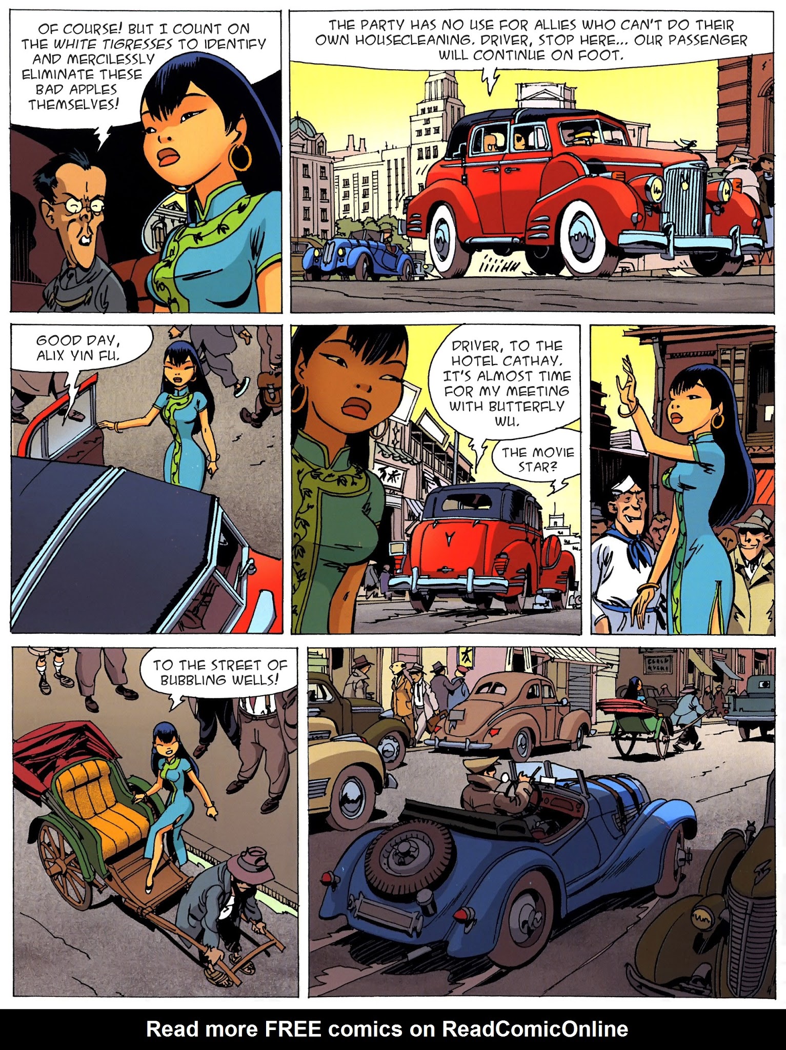 Read online Tigresse Blanche comic -  Issue #5 - 7