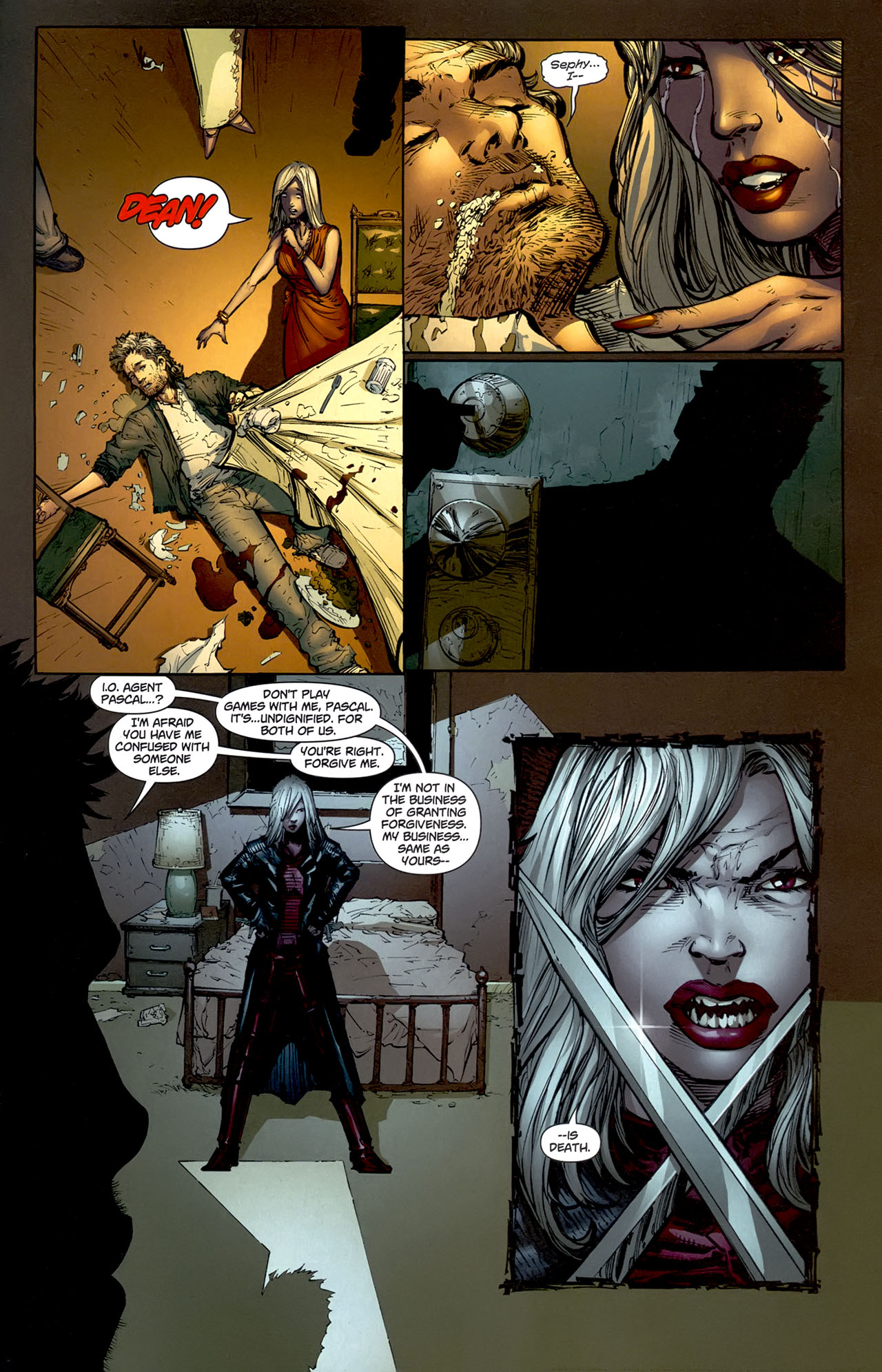 Read online Wetworks (2006) comic -  Issue #12 - 16