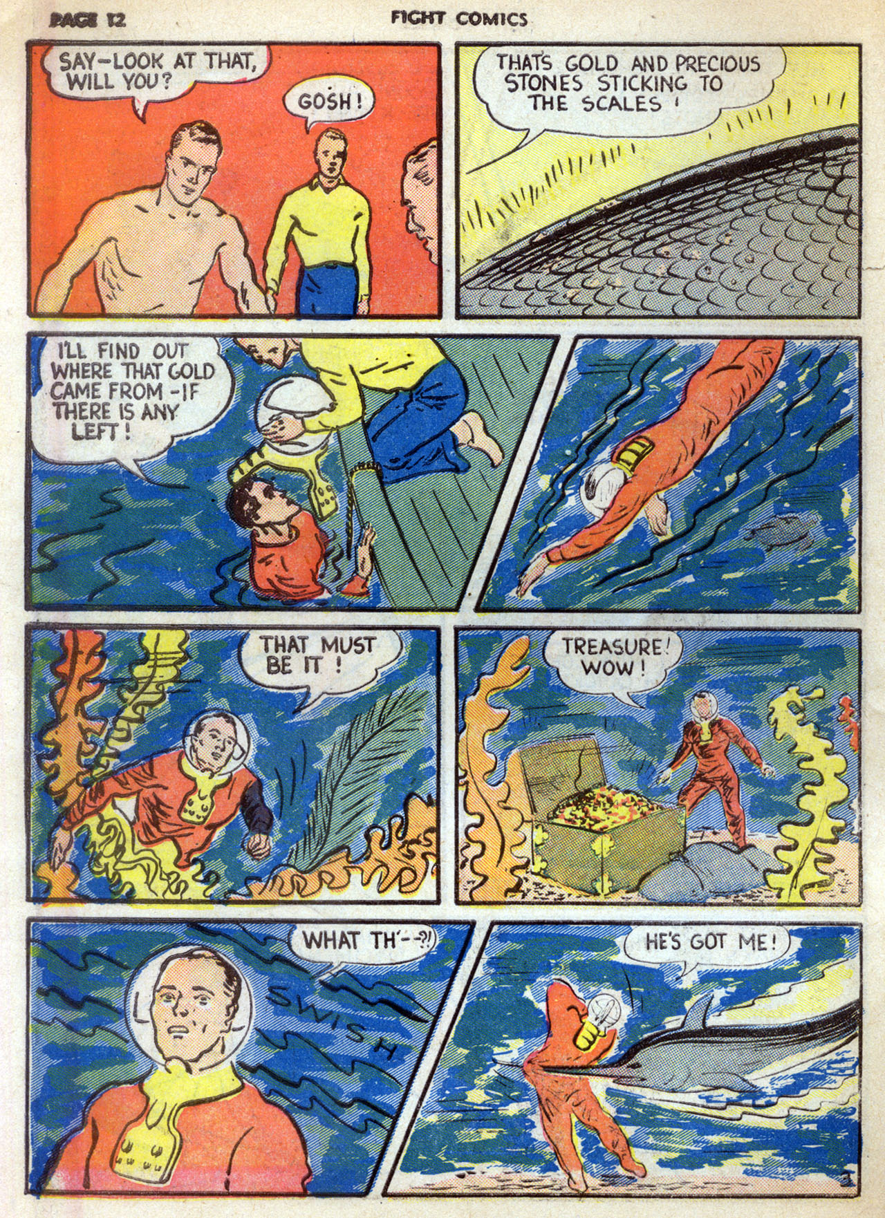 Read online Fight Comics comic -  Issue #4 - 14