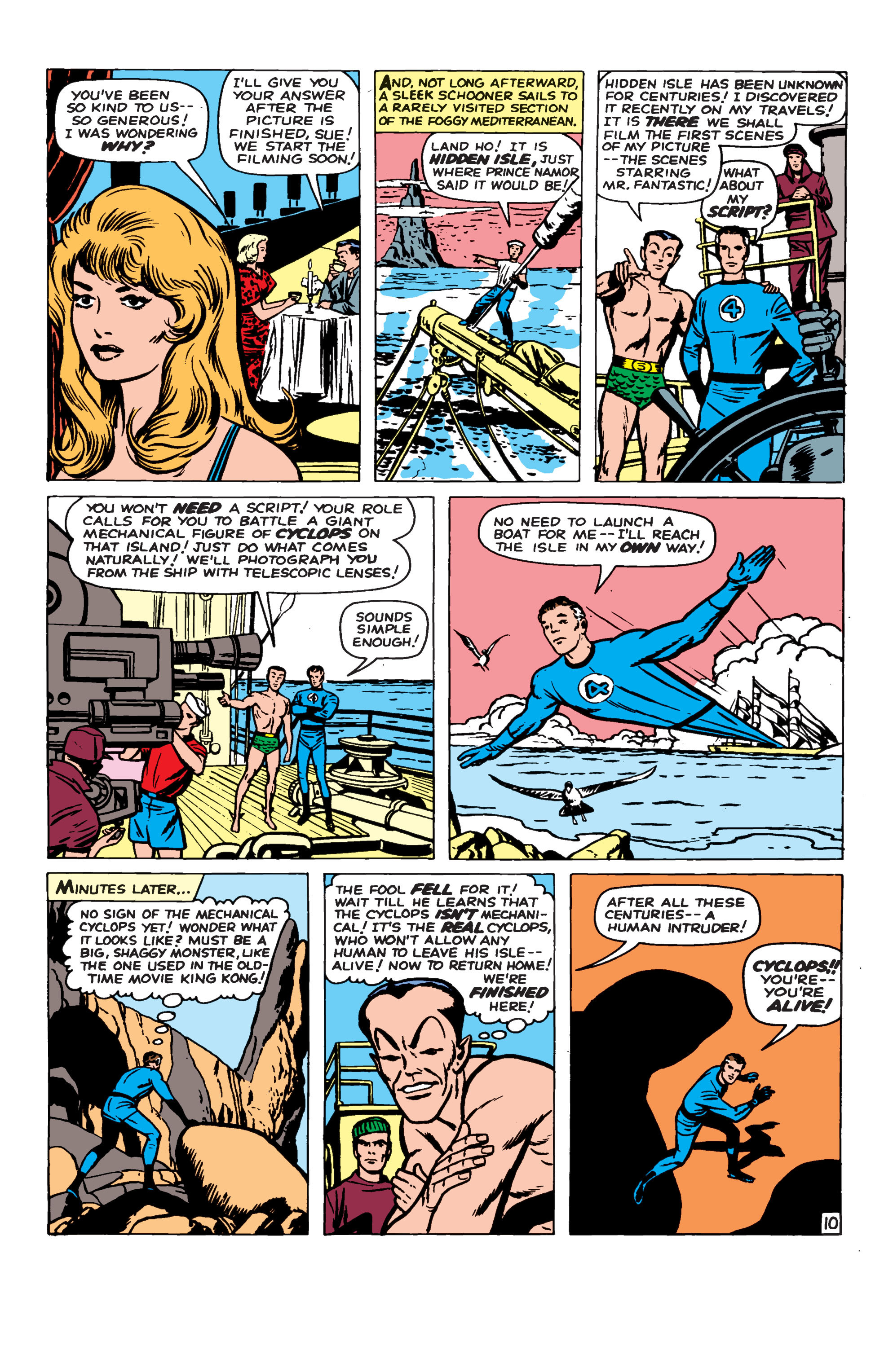 Read online Fantastic Four (1961) comic -  Issue #9 - 11