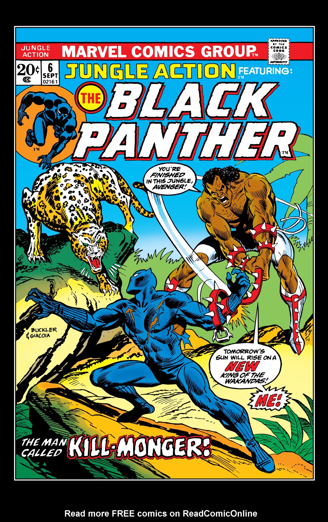 Read online Marvel Masterworks: The Black Panther comic -  Issue # TPB 1 - 9